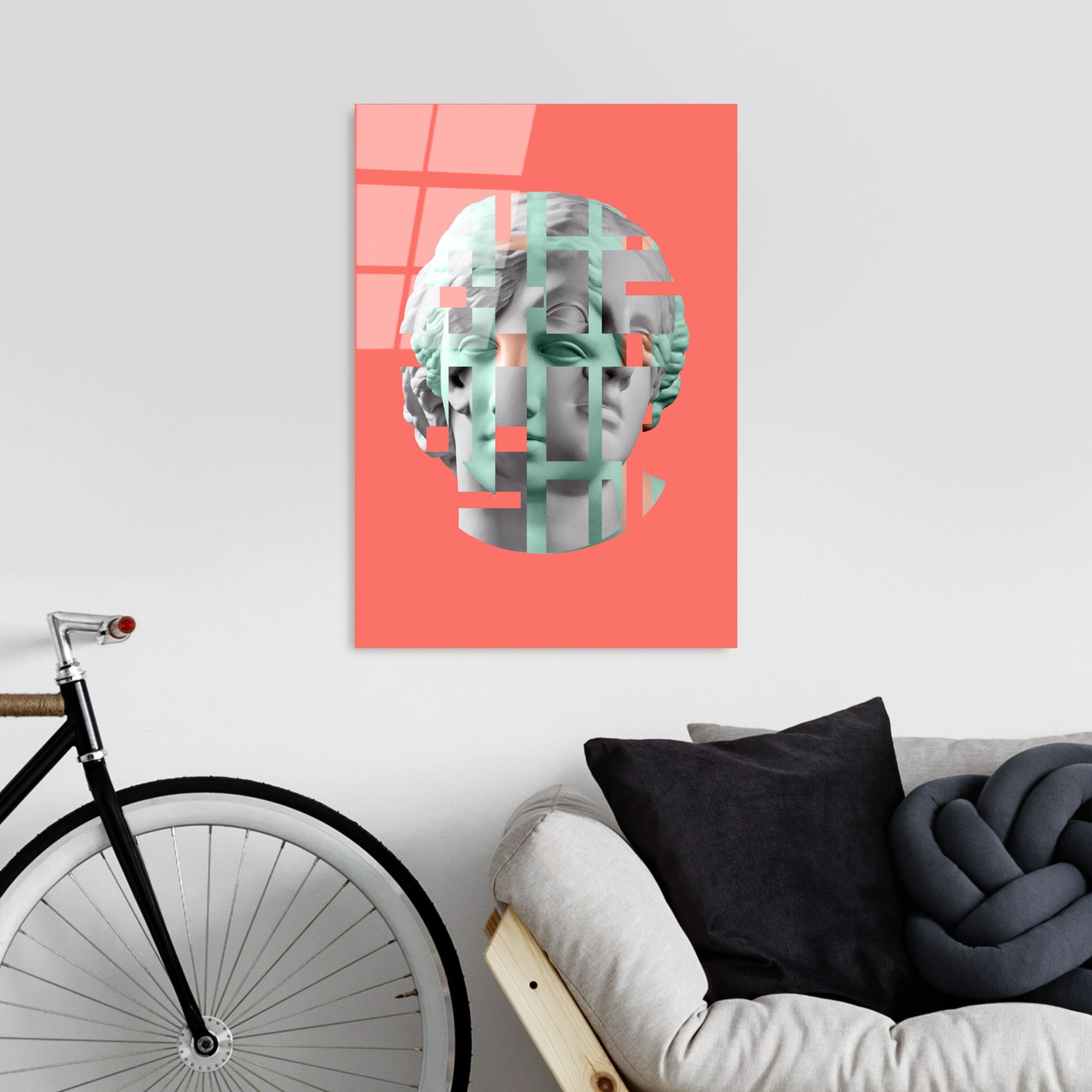 Quadro Decorativo em Vidro Temperado UV-867, 45 x 65 cm – Multicolor (4 mm)