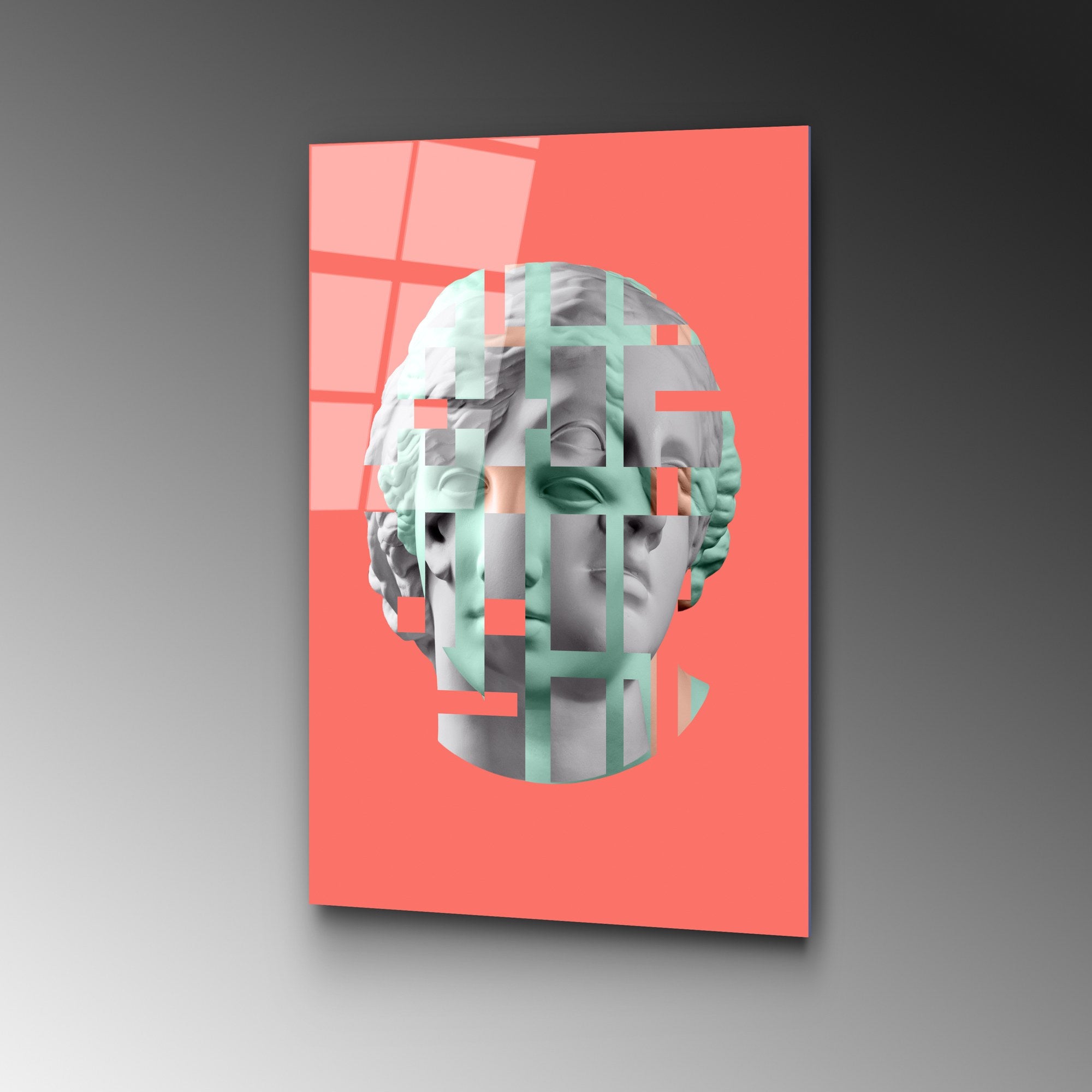 Quadro Decorativo em Vidro Temperado UV-867, 45 x 65 cm – Multicolor (4 mm)