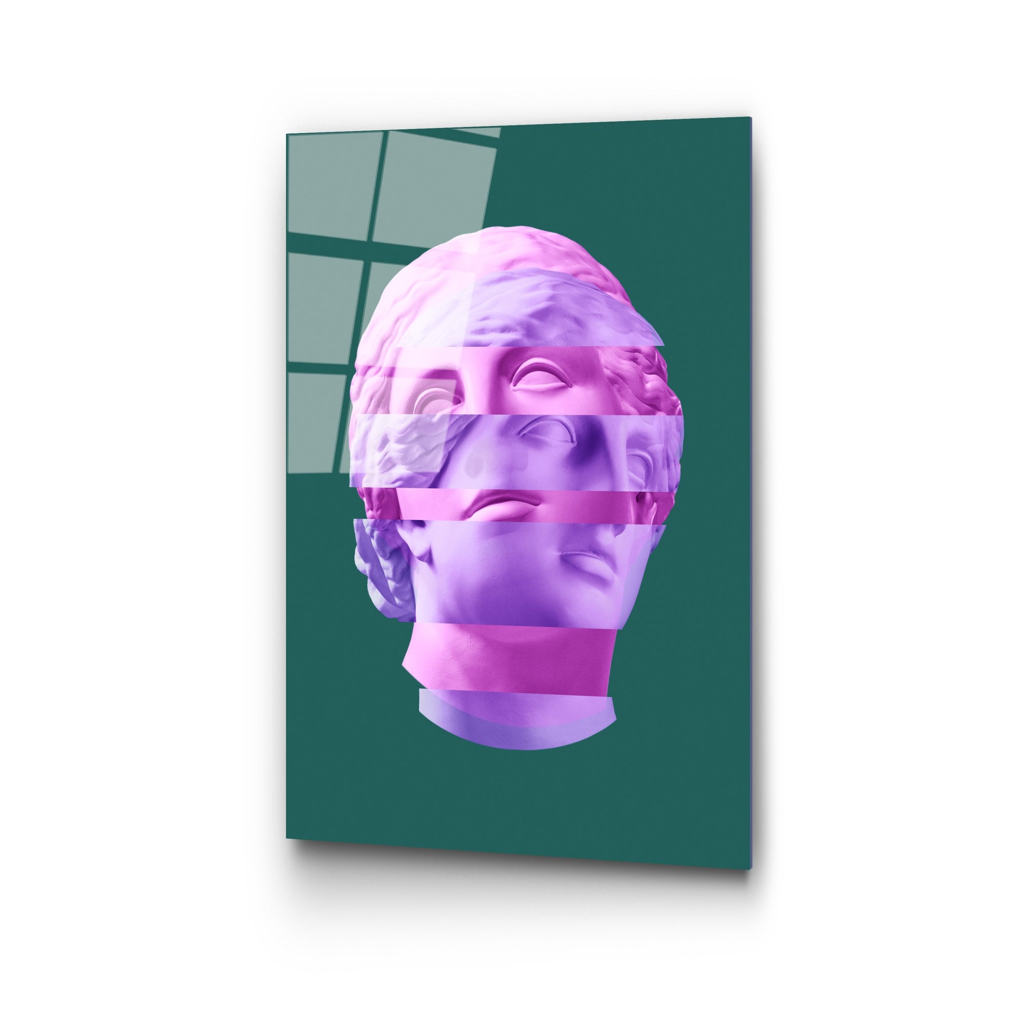 Quadro Decorativo em Vidro Temperado UV-869, Multicolor, 45 x 65 cm (4 mm)