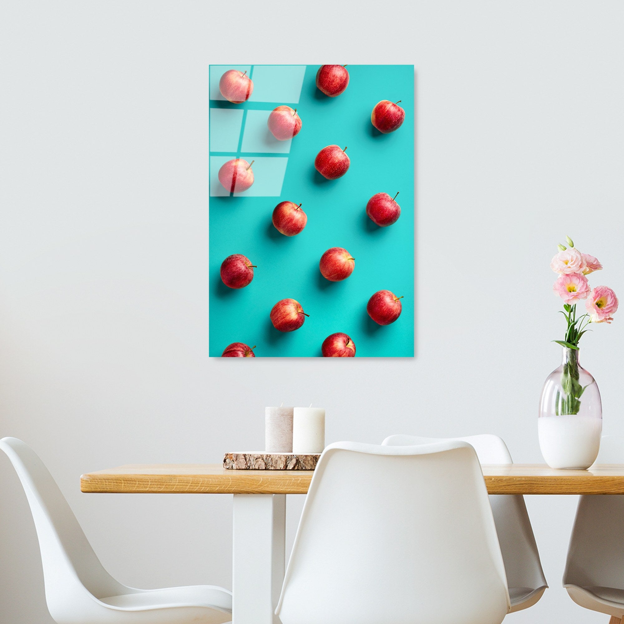 Quadro Decorativo em Vidro Temperado UV-870, 45x65 cm, Multicolor, 4 mm