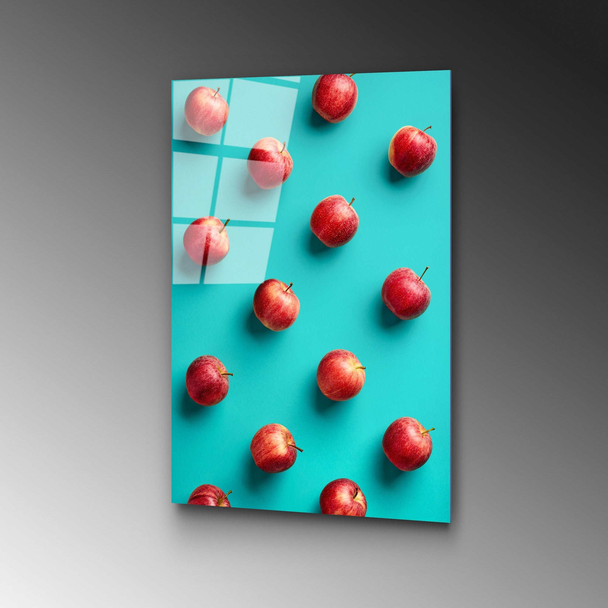 Quadro Decorativo em Vidro Temperado UV-870, 45x65 cm, Multicolor, 4 mm