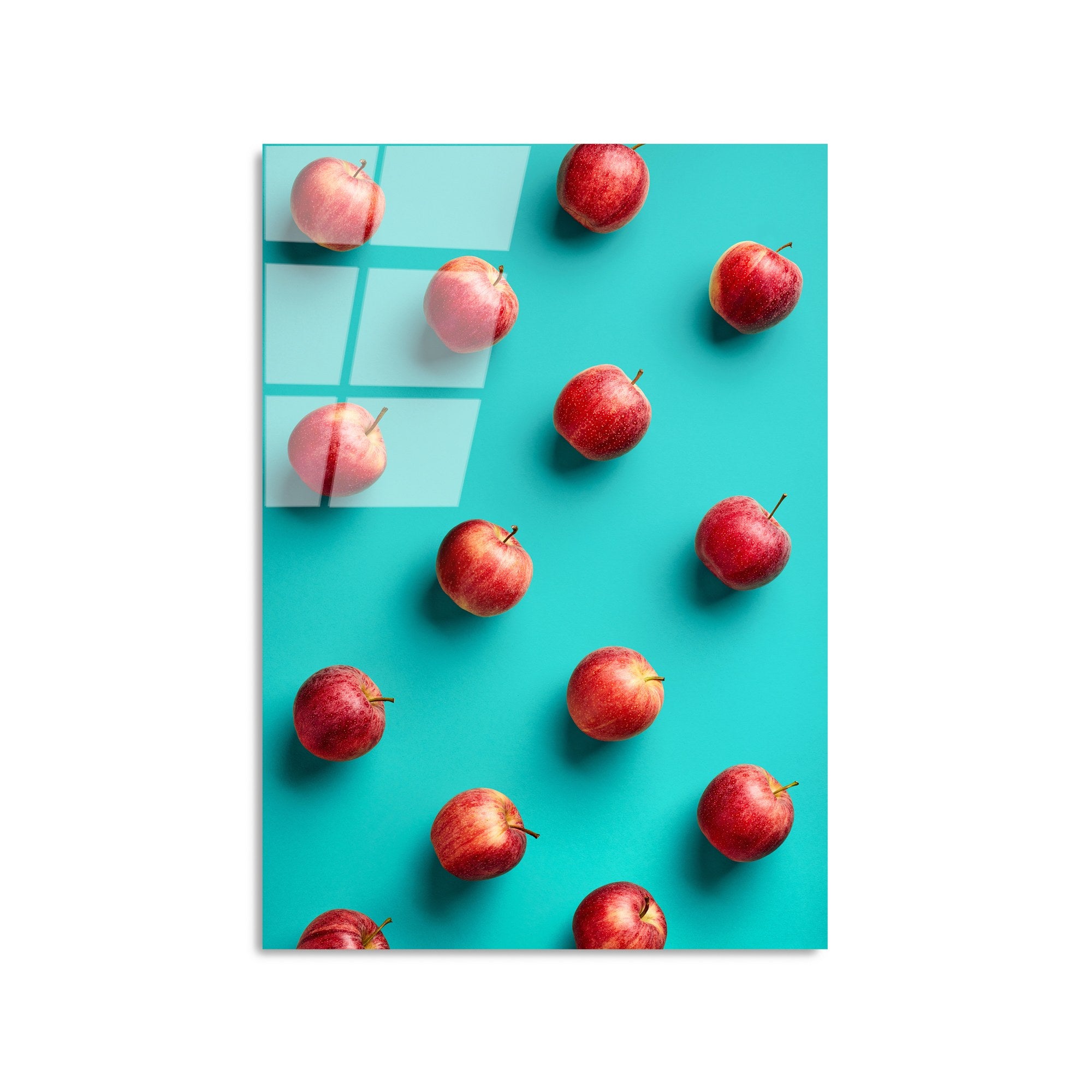 Quadro Decorativo em Vidro Temperado UV-870, 45x65 cm, Multicolor, 4 mm