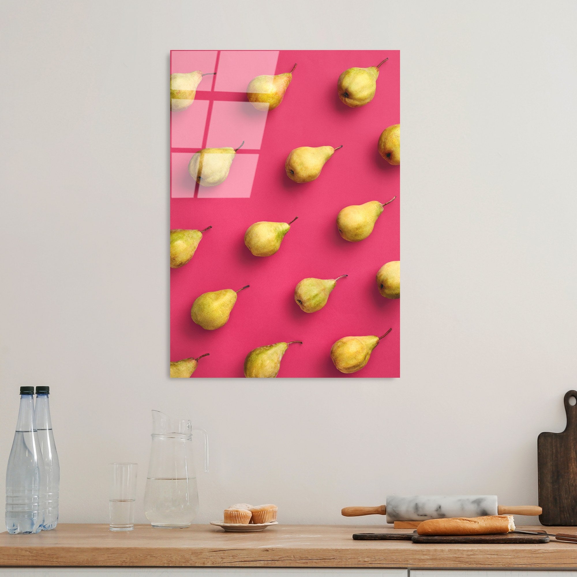 Quadro Decorativo em Vidro Temperado Multicolor UV-871, 45 x 65 cm (4 mm)