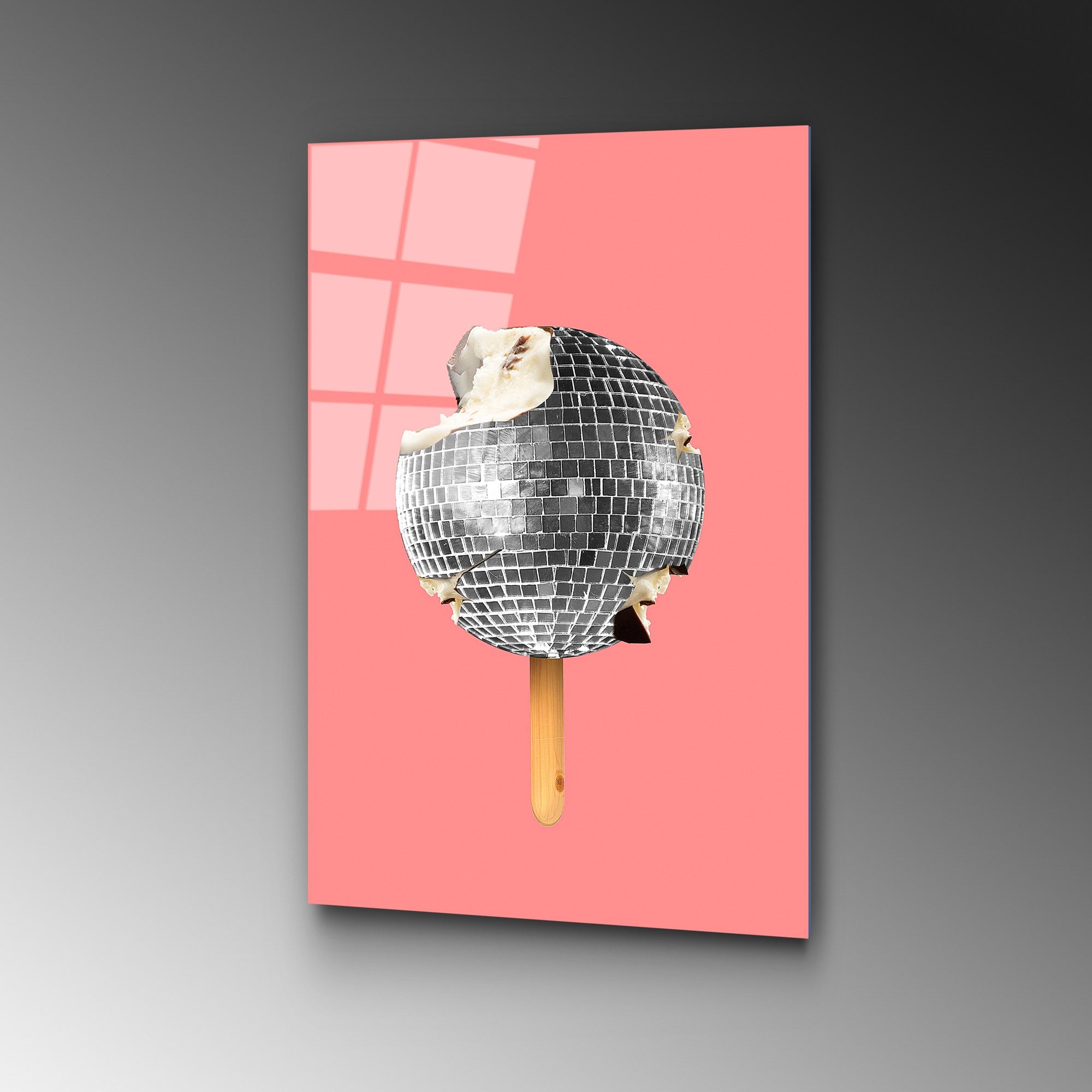 Quadro Decorativo em Vidro Temperado UV-873 (45 x 65 cm) - Multicolor, 100% Vidro Temperado 4 mm