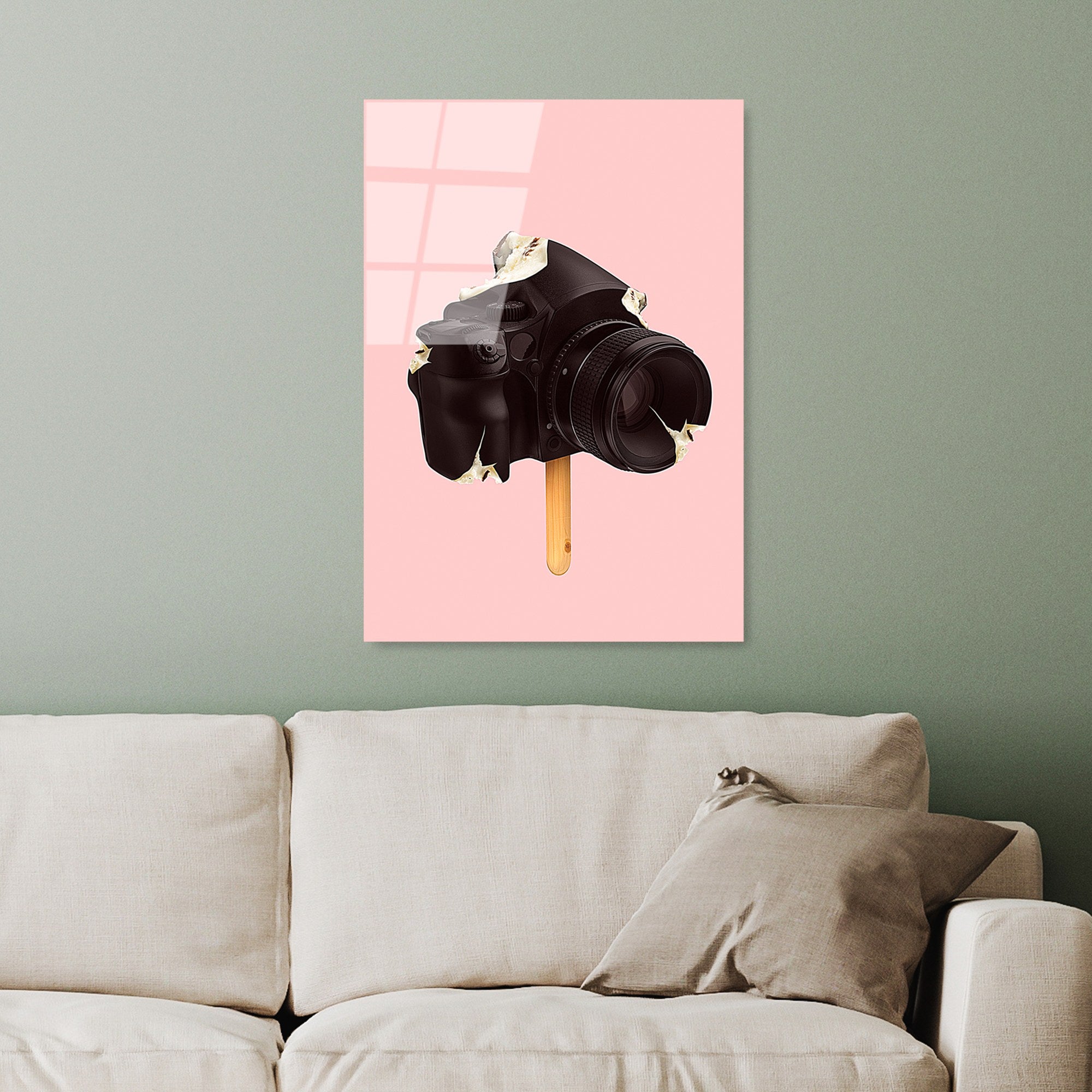 Quadro Decorativo em Vidro Temperado (100% – 4 mm) UV-875, Multicolor, 45 x 65 cm