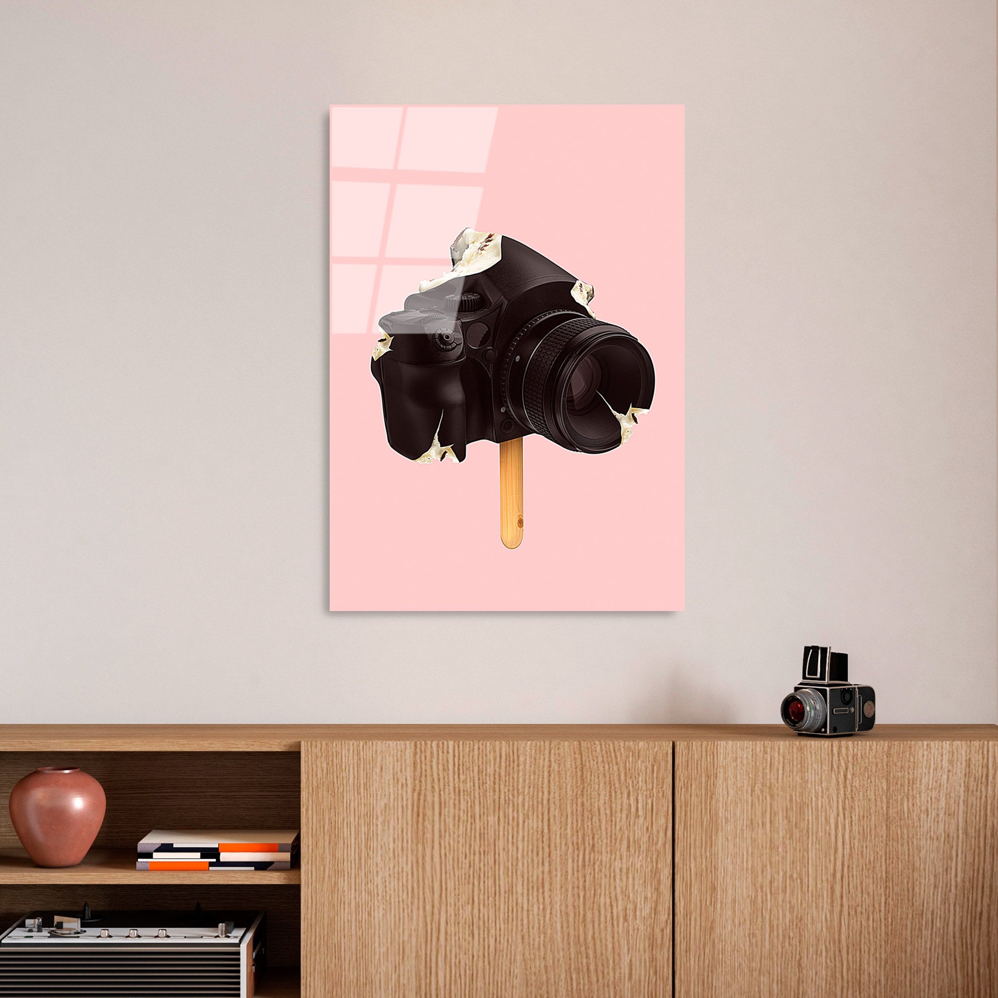 Quadro Decorativo em Vidro Temperado (100% – 4 mm) UV-875, Multicolor, 45 x 65 cm