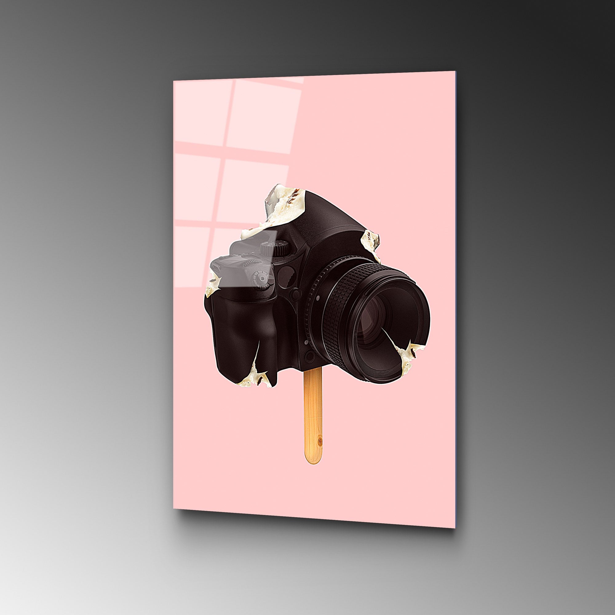 Quadro Decorativo em Vidro Temperado (100% – 4 mm) UV-875, Multicolor, 45 x 65 cm