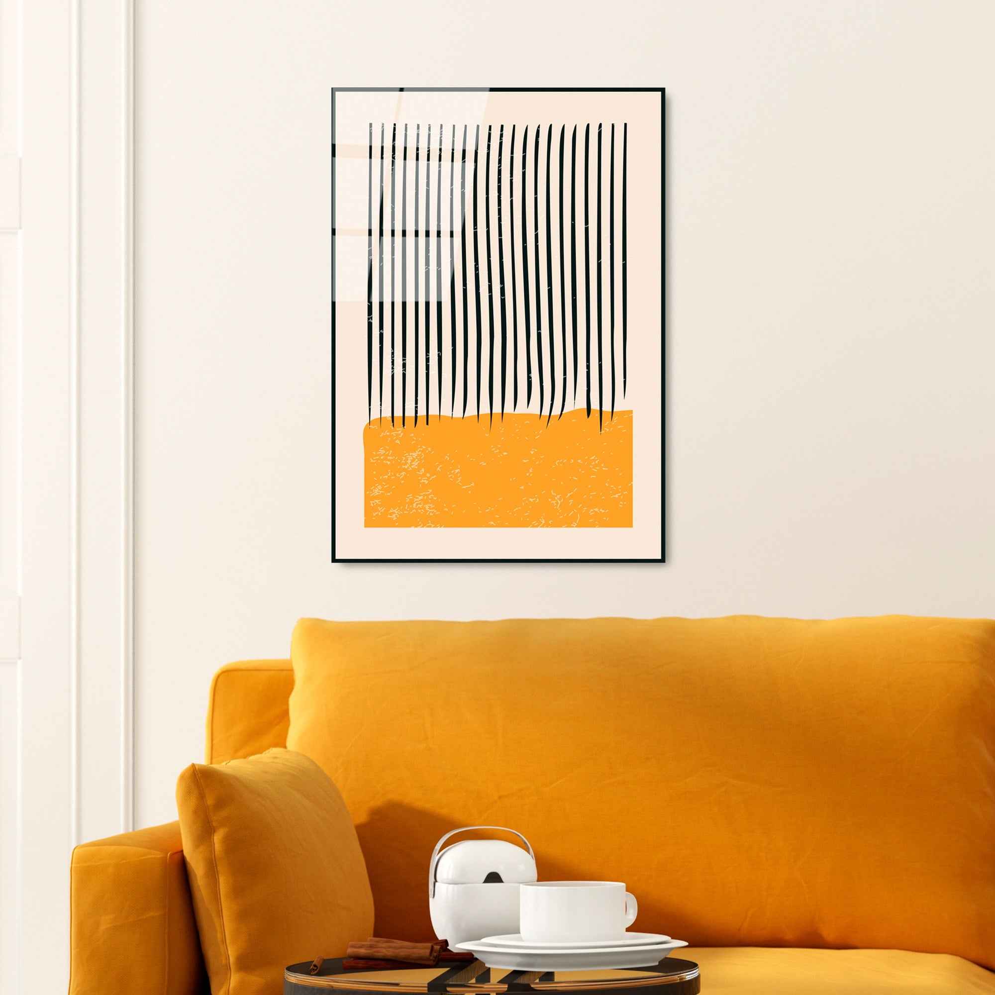 Quadro Decorativo em Vidro Temperado UV-881 Multicolor 45 x 65 cm (4 mm)