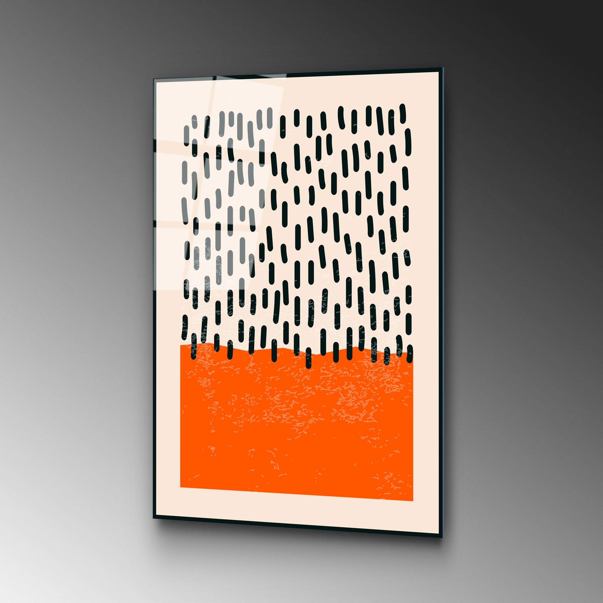 Quadro Decorativo em Vidro Temperado UV-883 (4 mm) – 45 x 65 cm, Multicolor