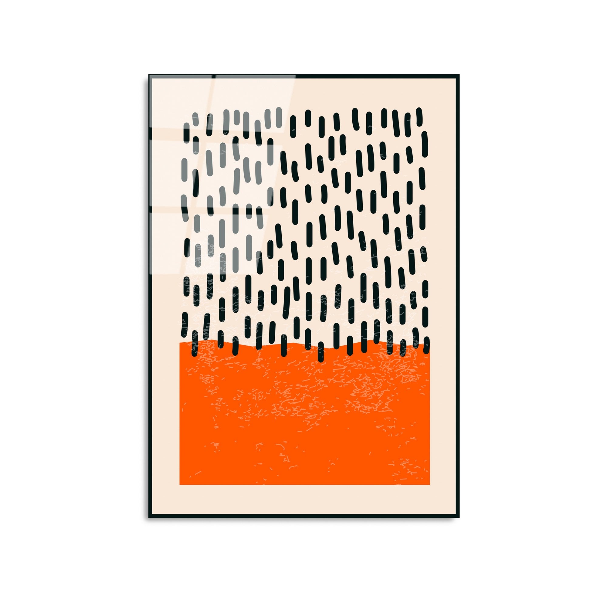 Quadro Decorativo em Vidro Temperado UV-883 (4 mm) – 45 x 65 cm, Multicolor