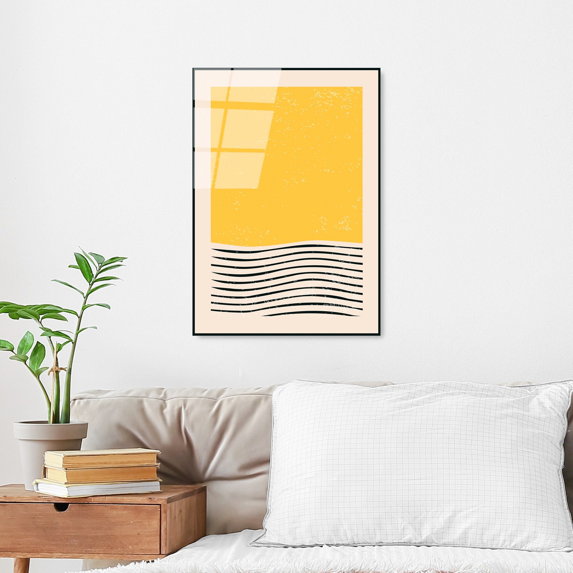 Quadro Decorativo em Vidro Temperado 4 mm Multicolor UV-884 (45 x 65 cm)