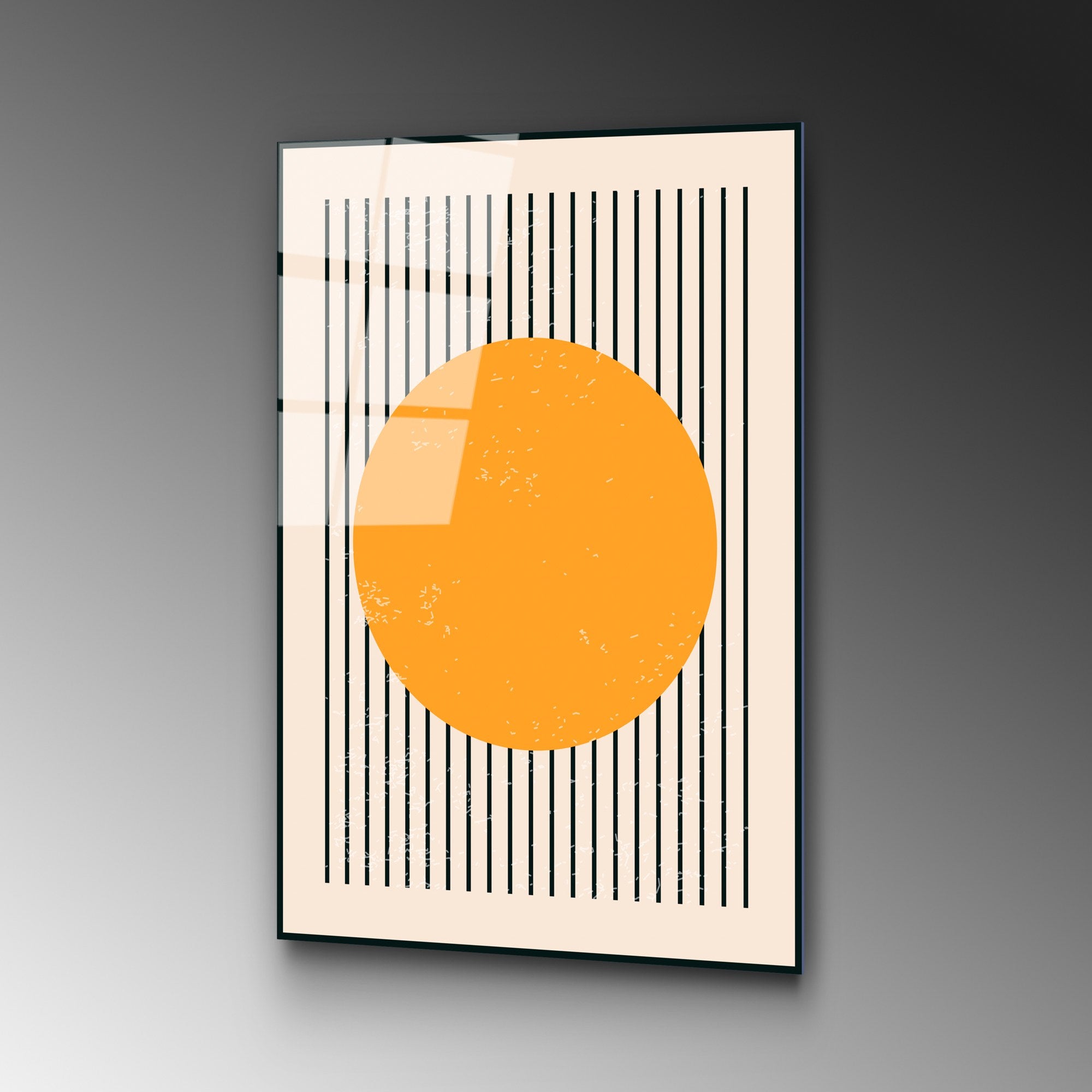 Quadro Decorativo em Vidro Temperado UV-885, Multicolor, 45 x 65 cm (4 mm)