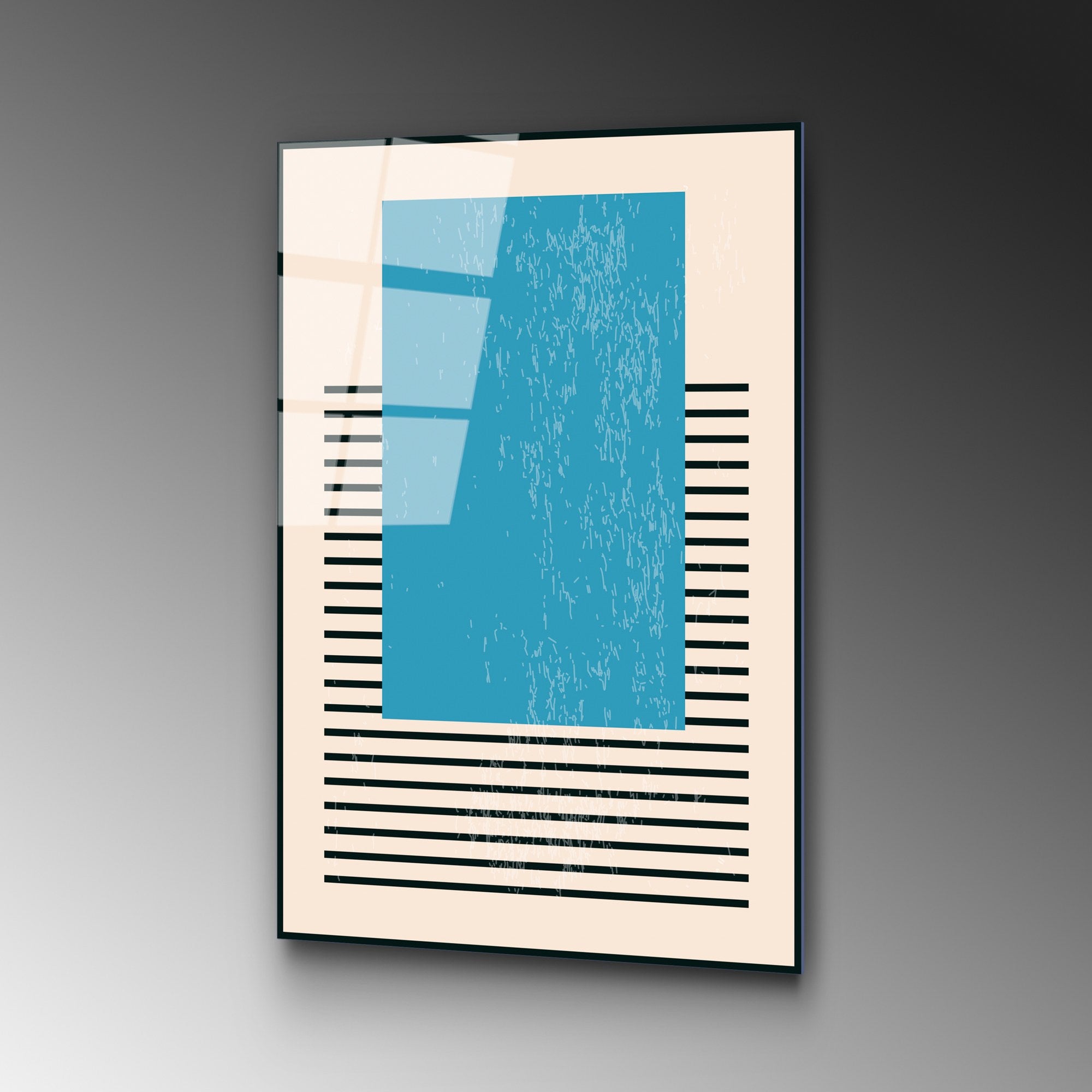 Quadro Decorativo em Vidro Temperado UV-886 Multicolor 45 x 65 cm (4 mm)