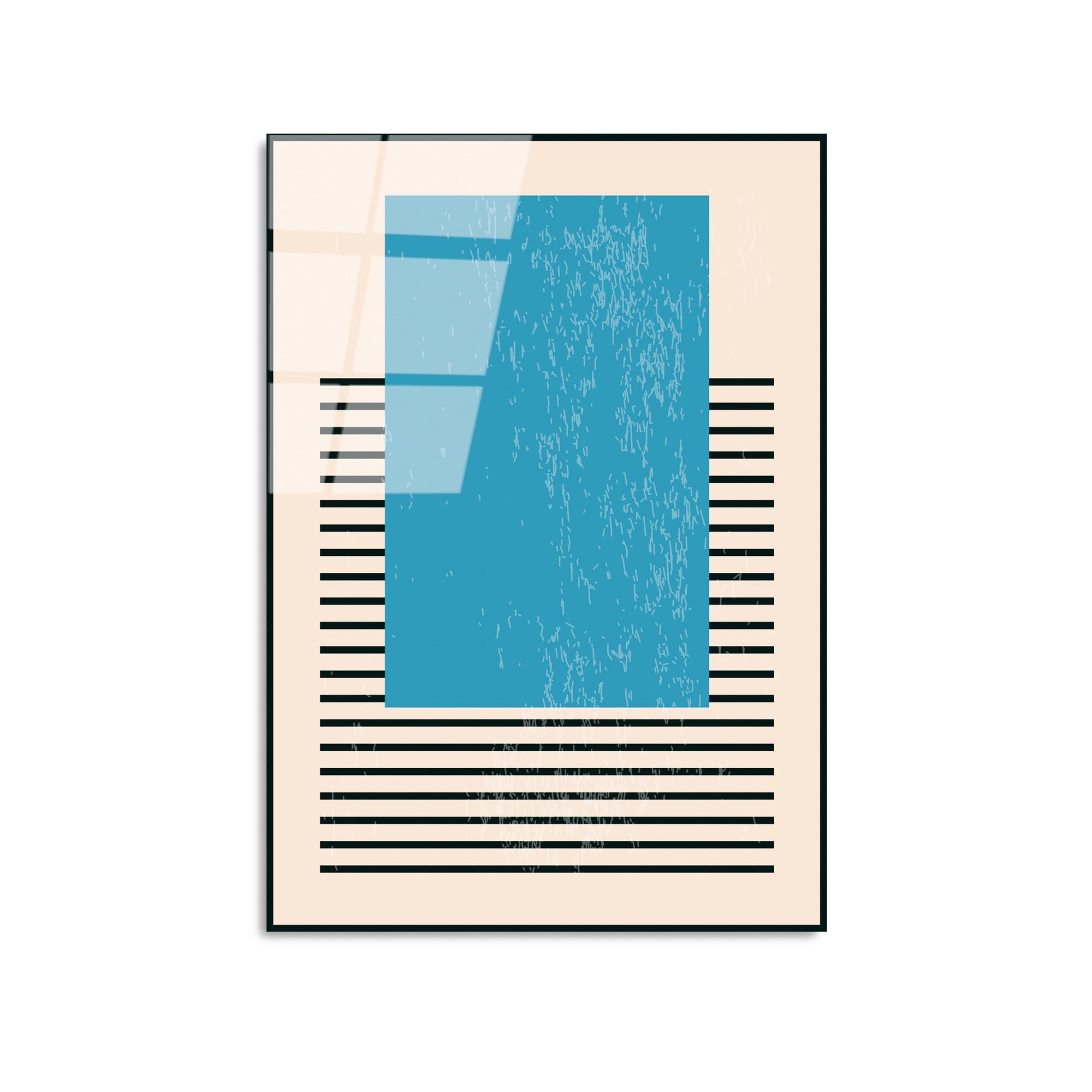 Quadro Decorativo em Vidro Temperado UV-886 Multicolor 45 x 65 cm (4 mm)