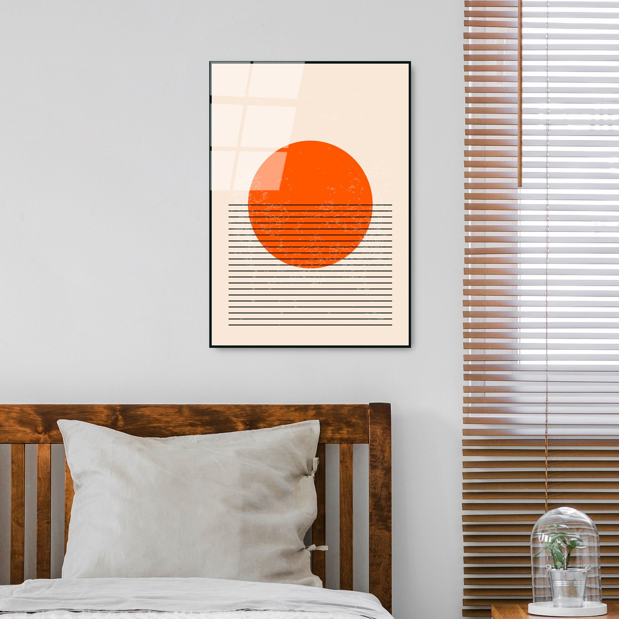 Quadro Decorativo em Vidro Temperado UV-887, Multicolor, 45 x 65 cm, 4 mm (3,267 kg)