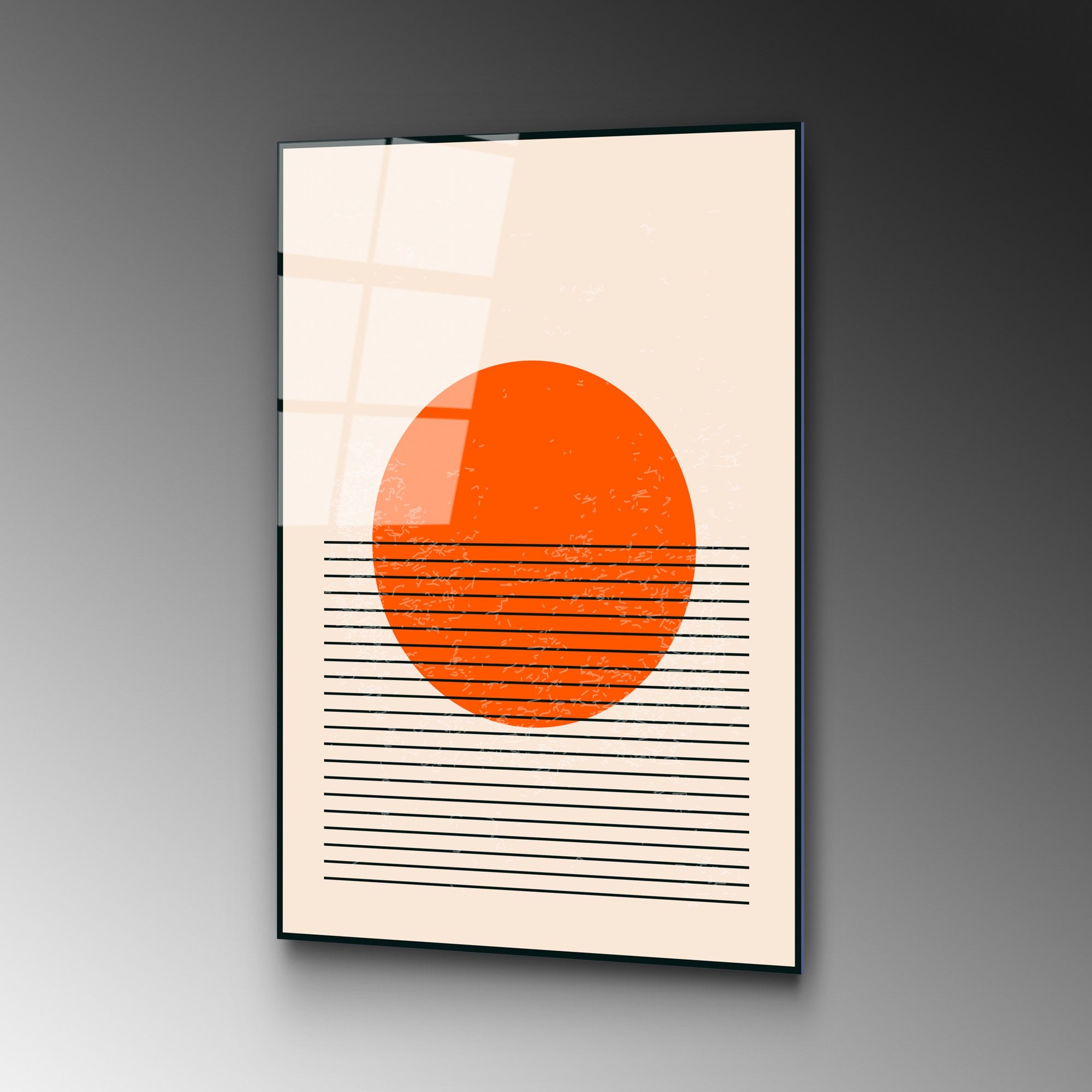 Quadro Decorativo em Vidro Temperado UV-887, Multicolor, 45 x 65 cm, 4 mm (3,267 kg)