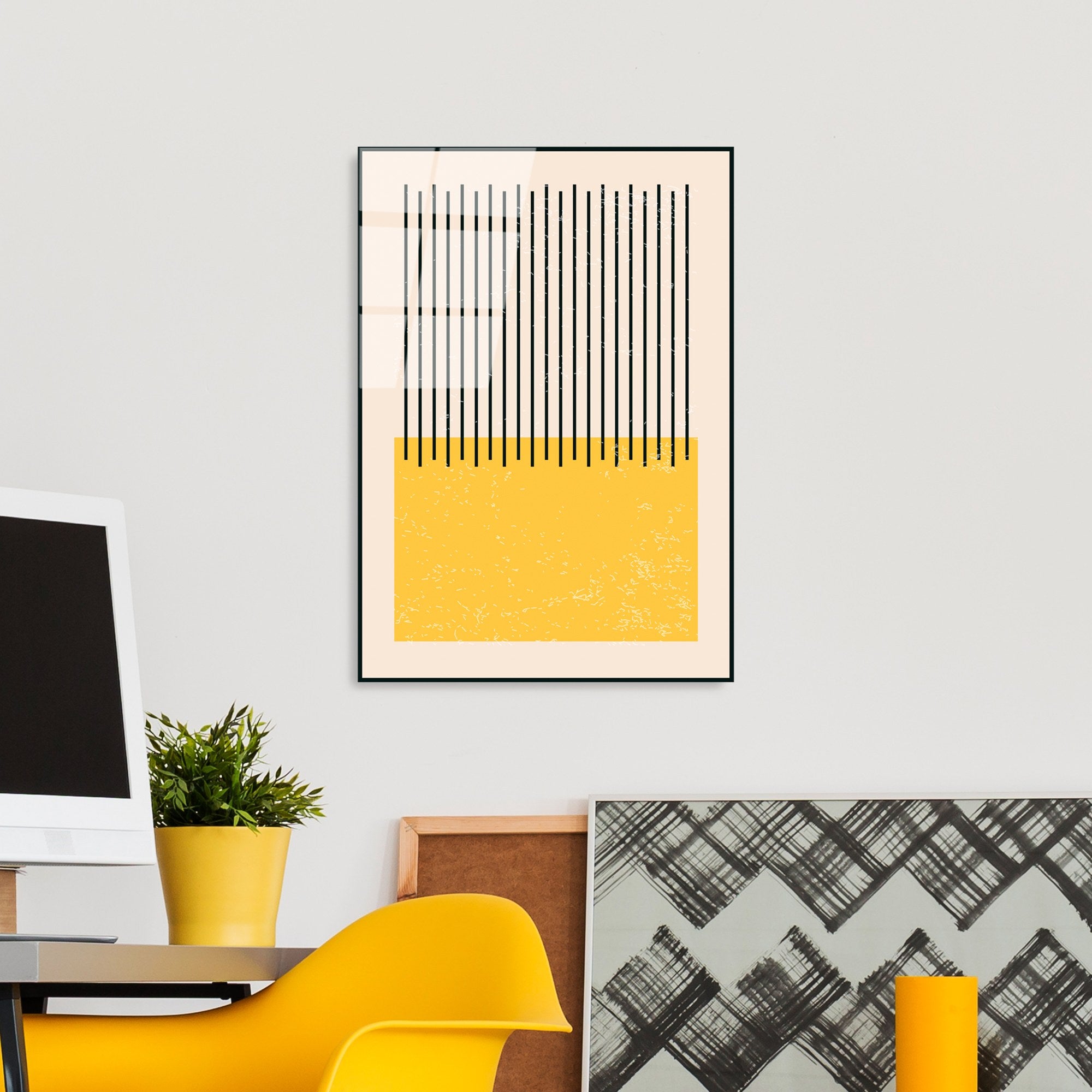 Quadro Decorativo em Vidro Temperado 100% UV-888, Multicolorido, 45 x 65 cm (4 mm)