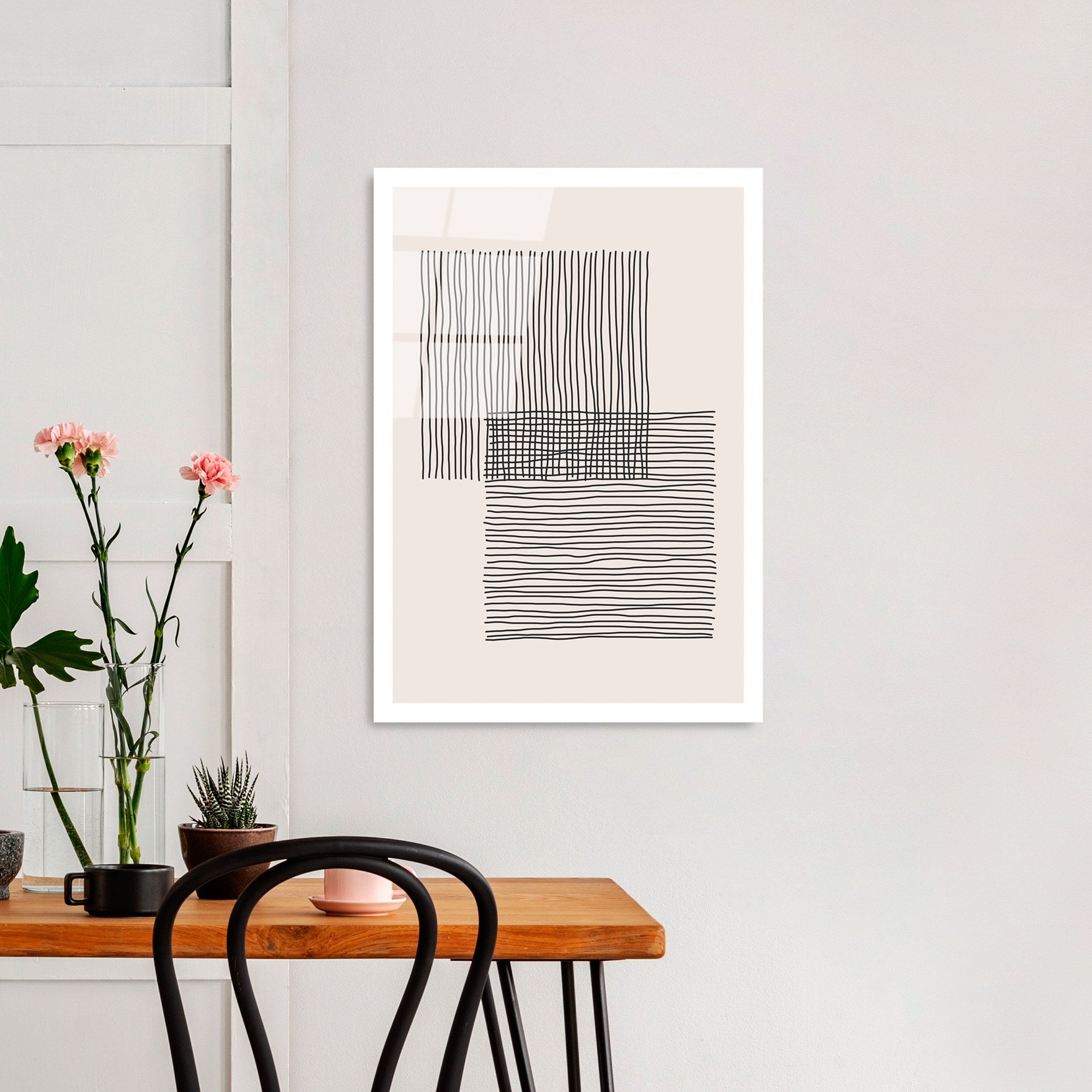 Quadro Decorativo em Vidro Temperado UV-889, Multicolor, 45 x 65 cm (4 mm)