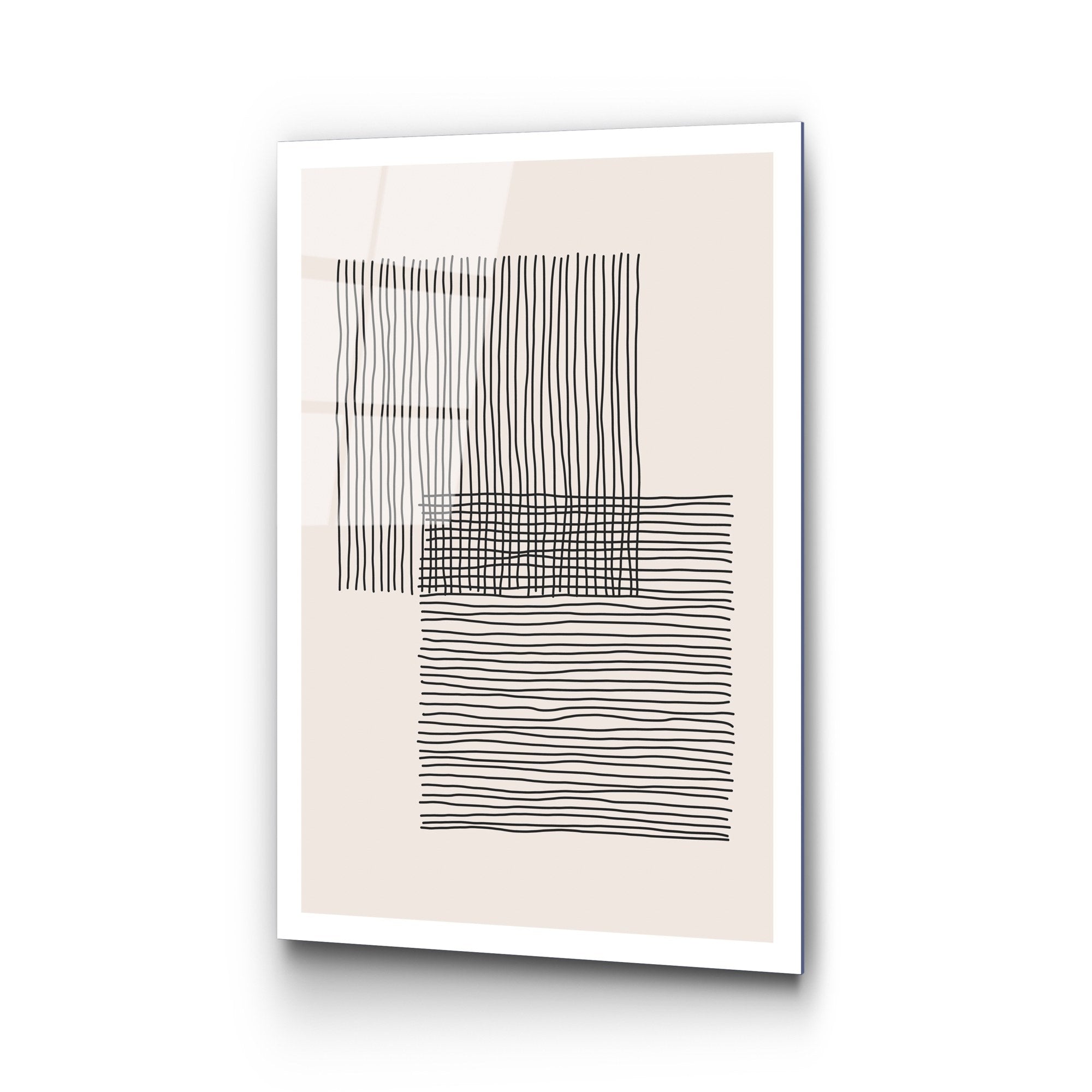 Quadro Decorativo em Vidro Temperado UV-889, Multicolor, 45 x 65 cm (4 mm)