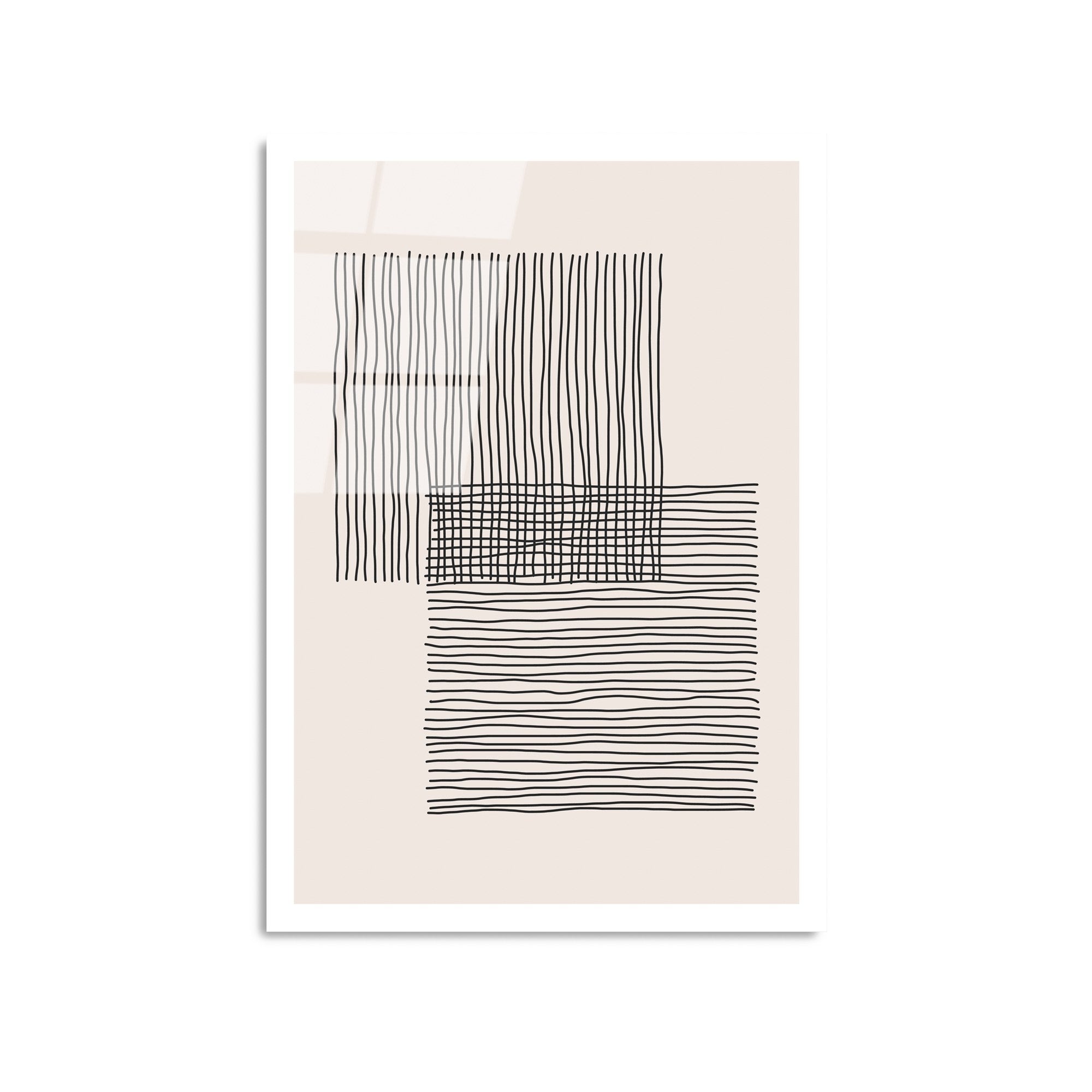 Quadro Decorativo em Vidro Temperado UV-889, Multicolor, 45 x 65 cm (4 mm)