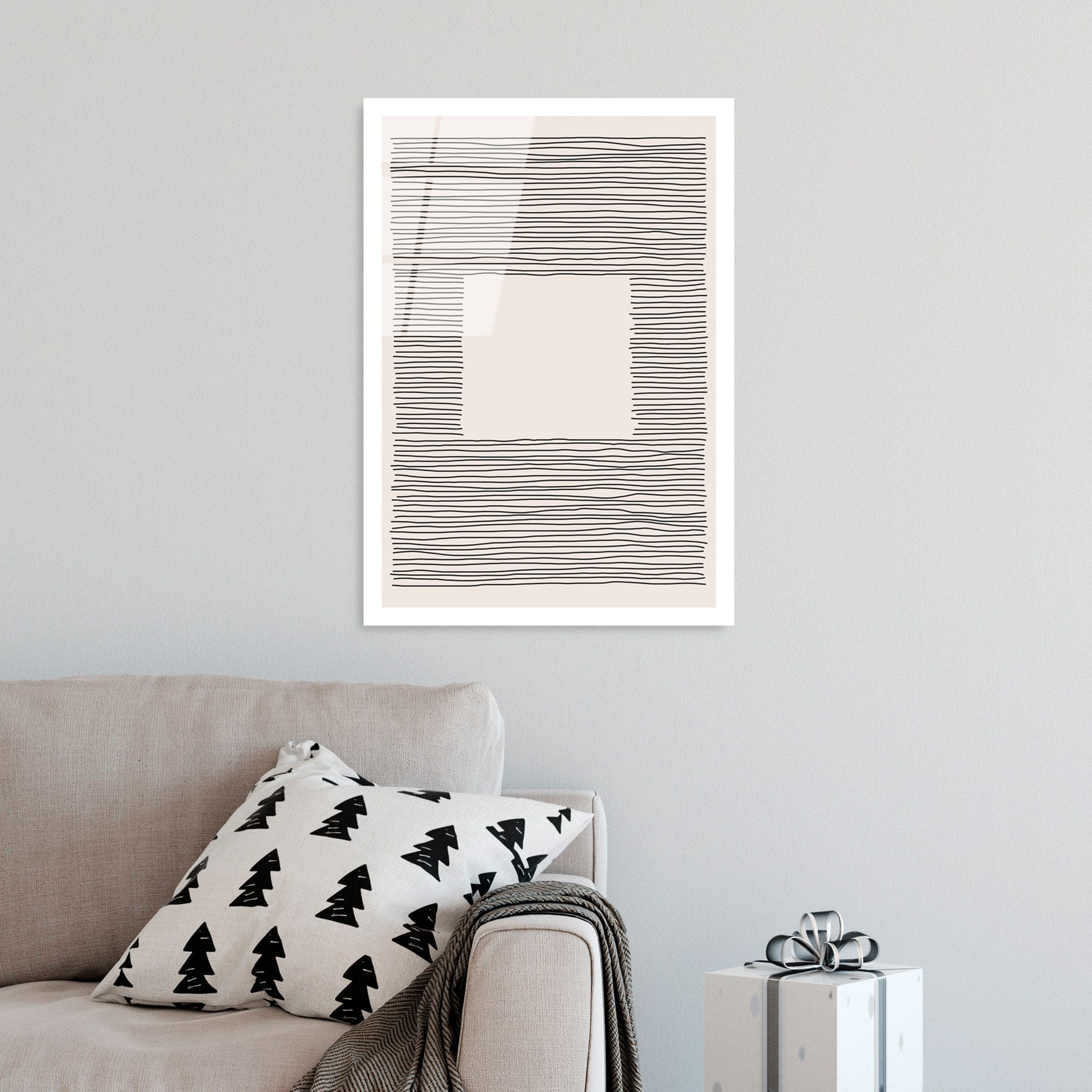 Quadro Decorativo em Vidro Temperado 100% (4 mm) UV-890 – Multicolor – 45 x 65 cm