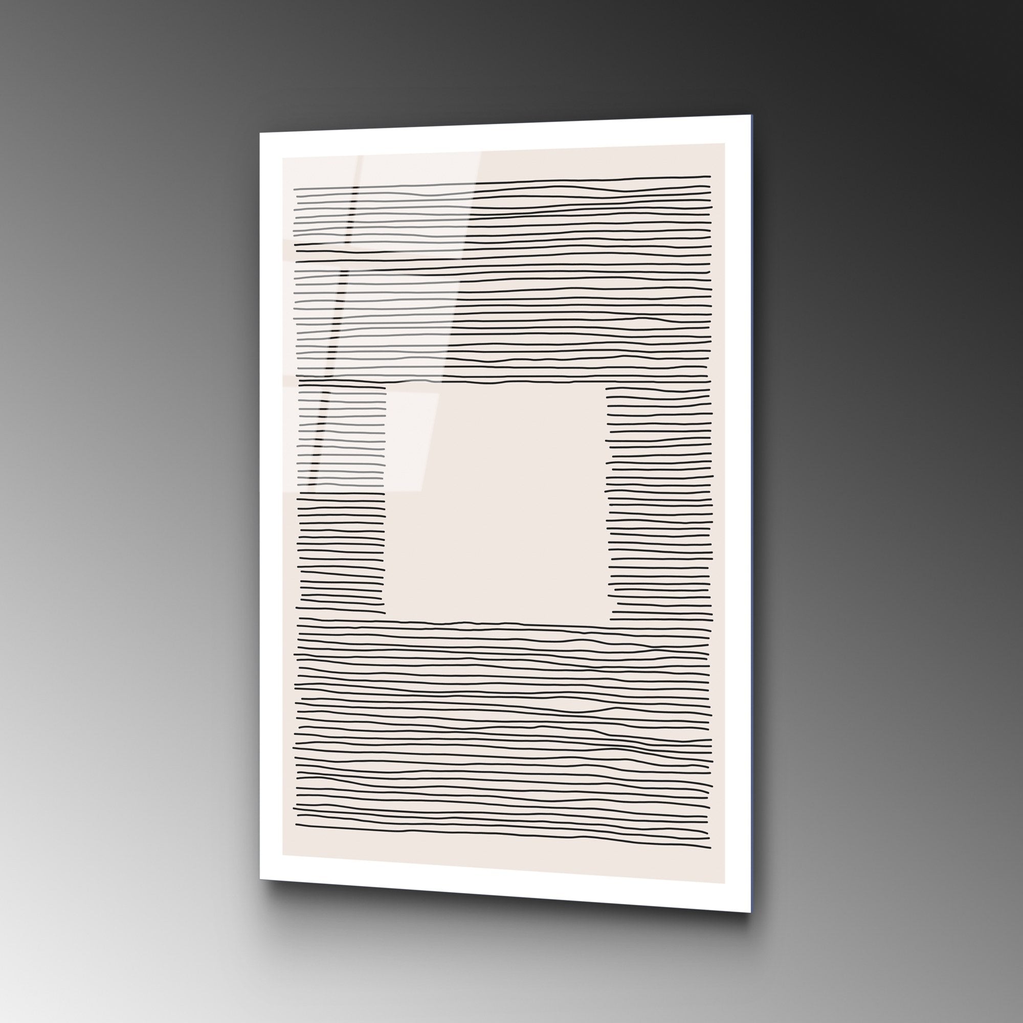 Quadro Decorativo em Vidro Temperado 100% (4 mm) UV-890 – Multicolor – 45 x 65 cm