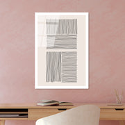 Quadro Decorativo em Vidro Temperado Multicolor UV-891, 45 x 65 cm, 4 mm