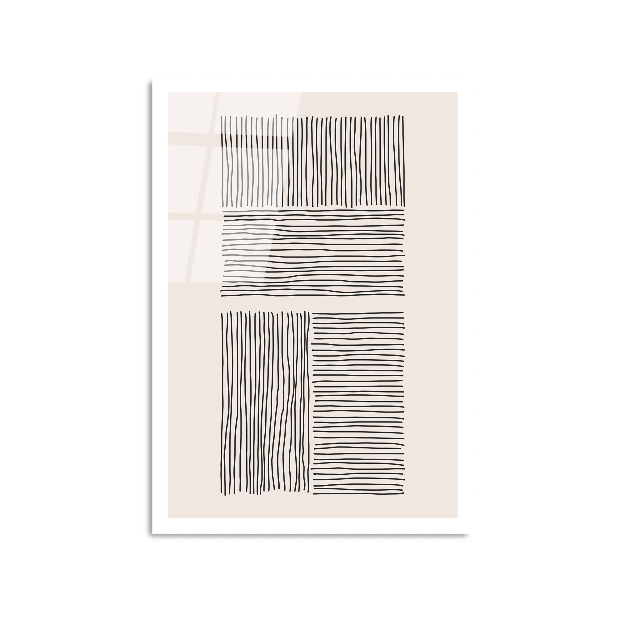 Quadro Decorativo em Vidro Temperado Multicolor UV-891, 45 x 65 cm, 4 mm