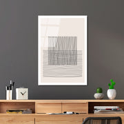 Quadro Decorativo em Vidro Temperado UV-892, Multicolor, 45 x 65 cm (4 mm)