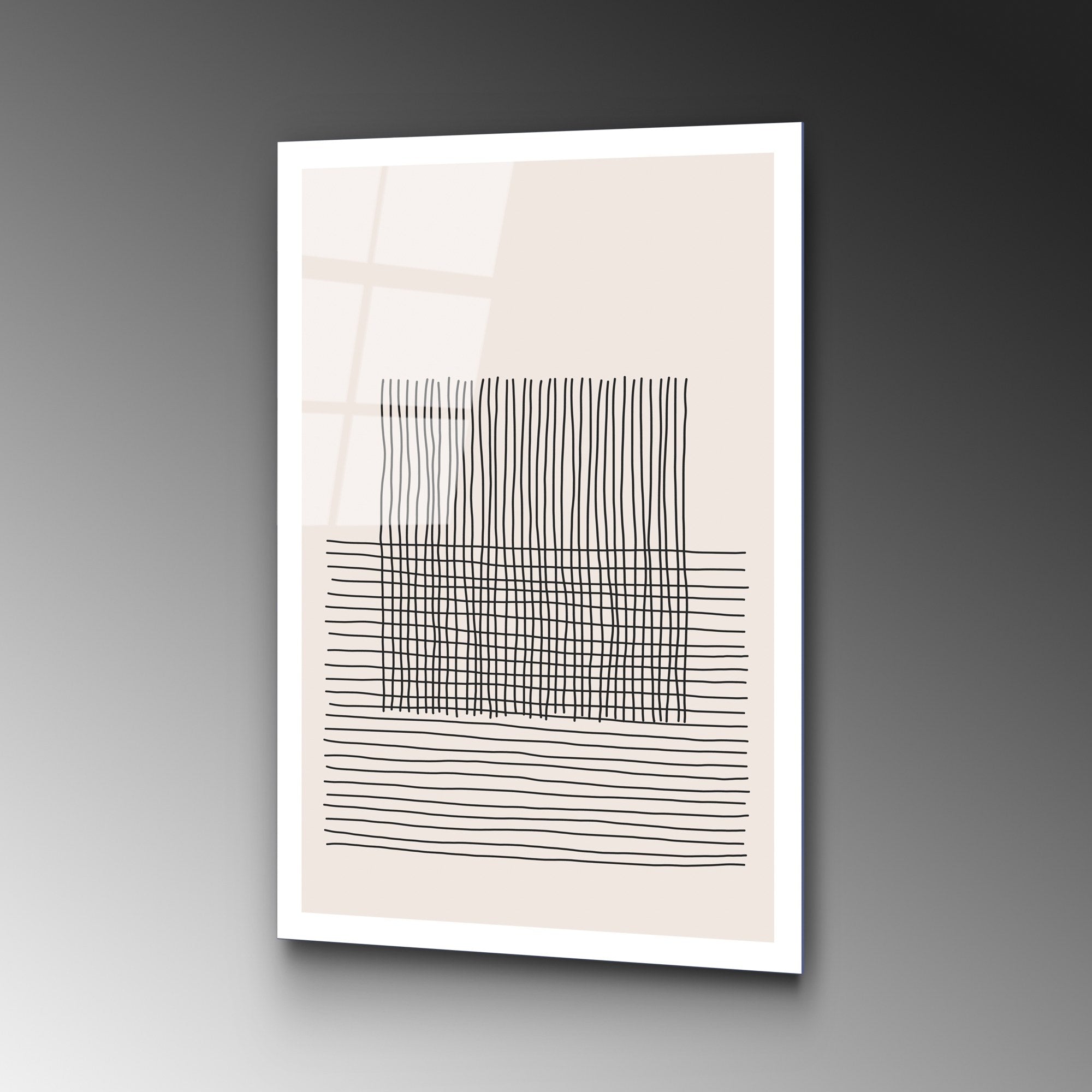 Quadro Decorativo em Vidro Temperado UV-892, Multicolor, 45 x 65 cm (4 mm)