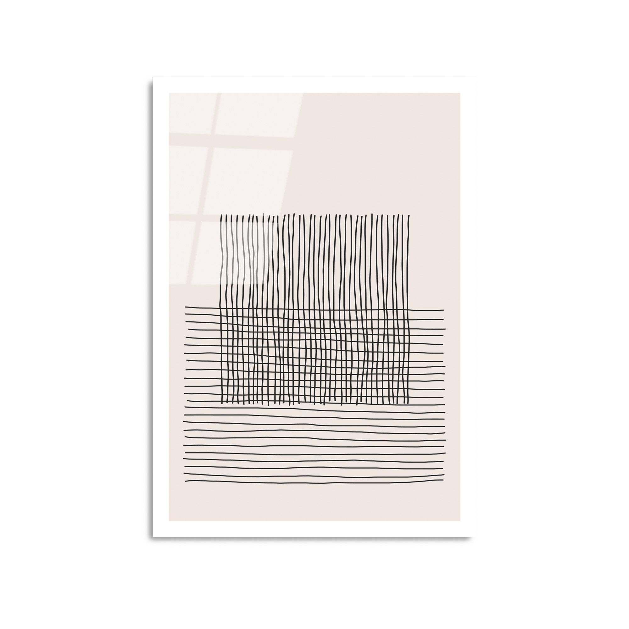 Quadro Decorativo em Vidro Temperado UV-892, Multicolor, 45 x 65 cm (4 mm)