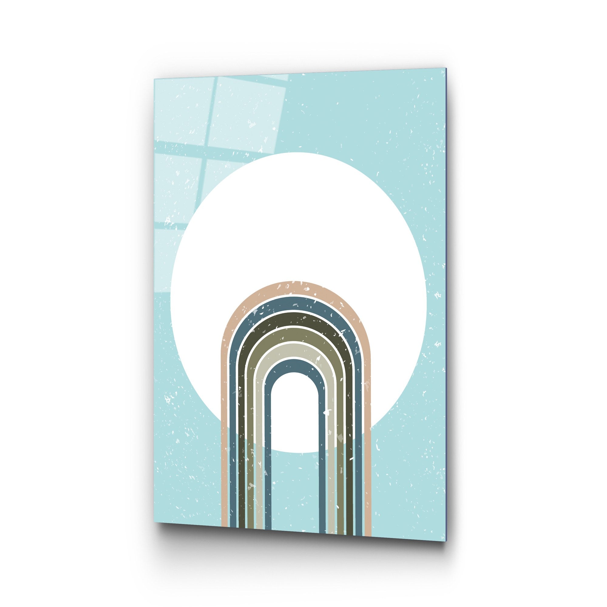 Quadro Decorativo em Vidro Temperado UV-893, 45 x 65 cm, Multicolor, 4 mm