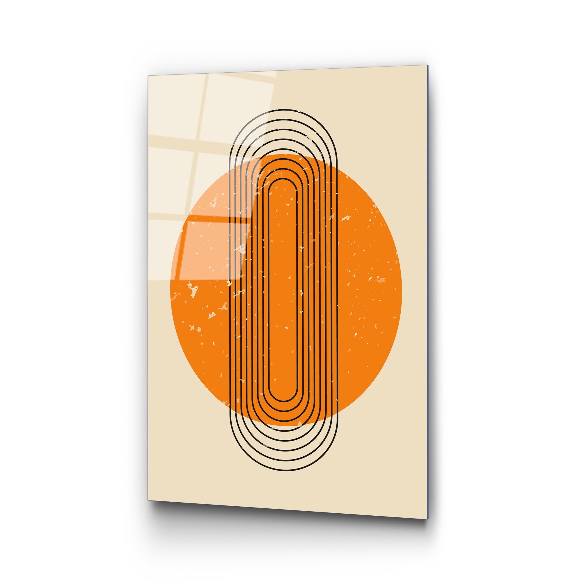 Quadro Decorativo em Vidro Temperado 4 mm UV-894, 45 x 65 cm, Multicolor