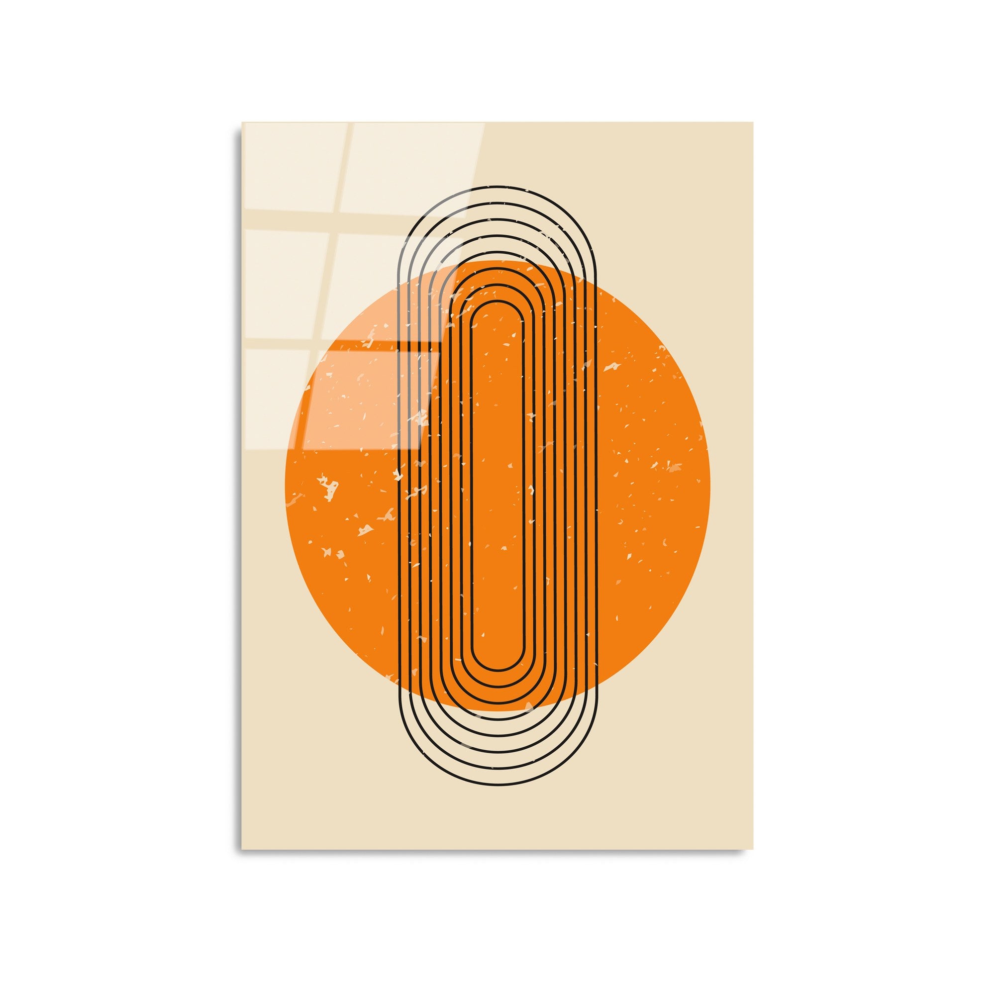 Quadro Decorativo em Vidro Temperado 4 mm UV-894, 45 x 65 cm, Multicolor