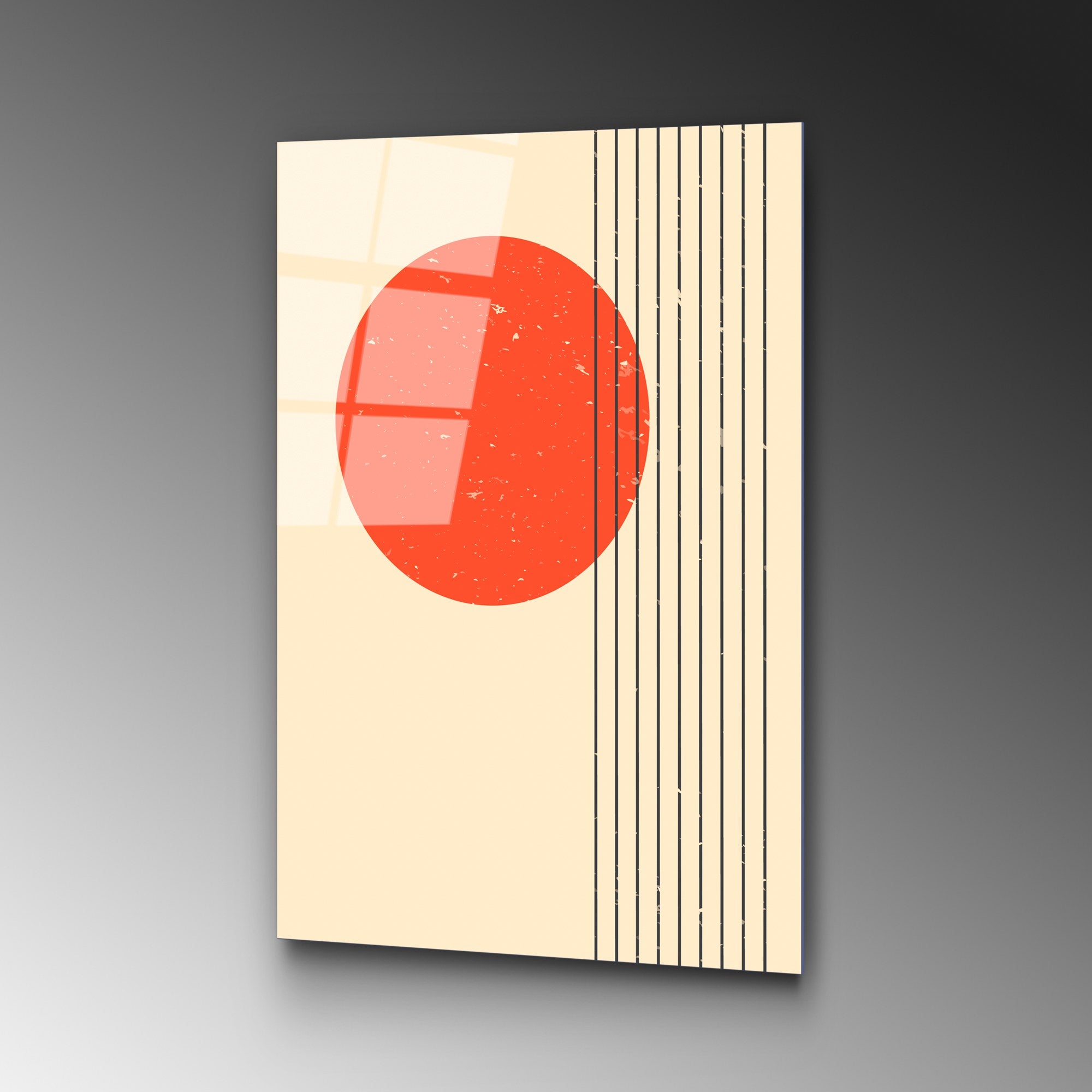 Quadro Decorativo em Vidro Temperado UV-896, Multicolor, 45 x 65 cm, 4 mm