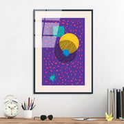 Quadro Decorativo em Vidro Temperado 4 mm • Multicolor • 45 x 65 cm • UV-897