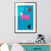 Quadro Decorativo em Vidro Temperado UV-900 45 x 65 cm Multicolor 4 mm