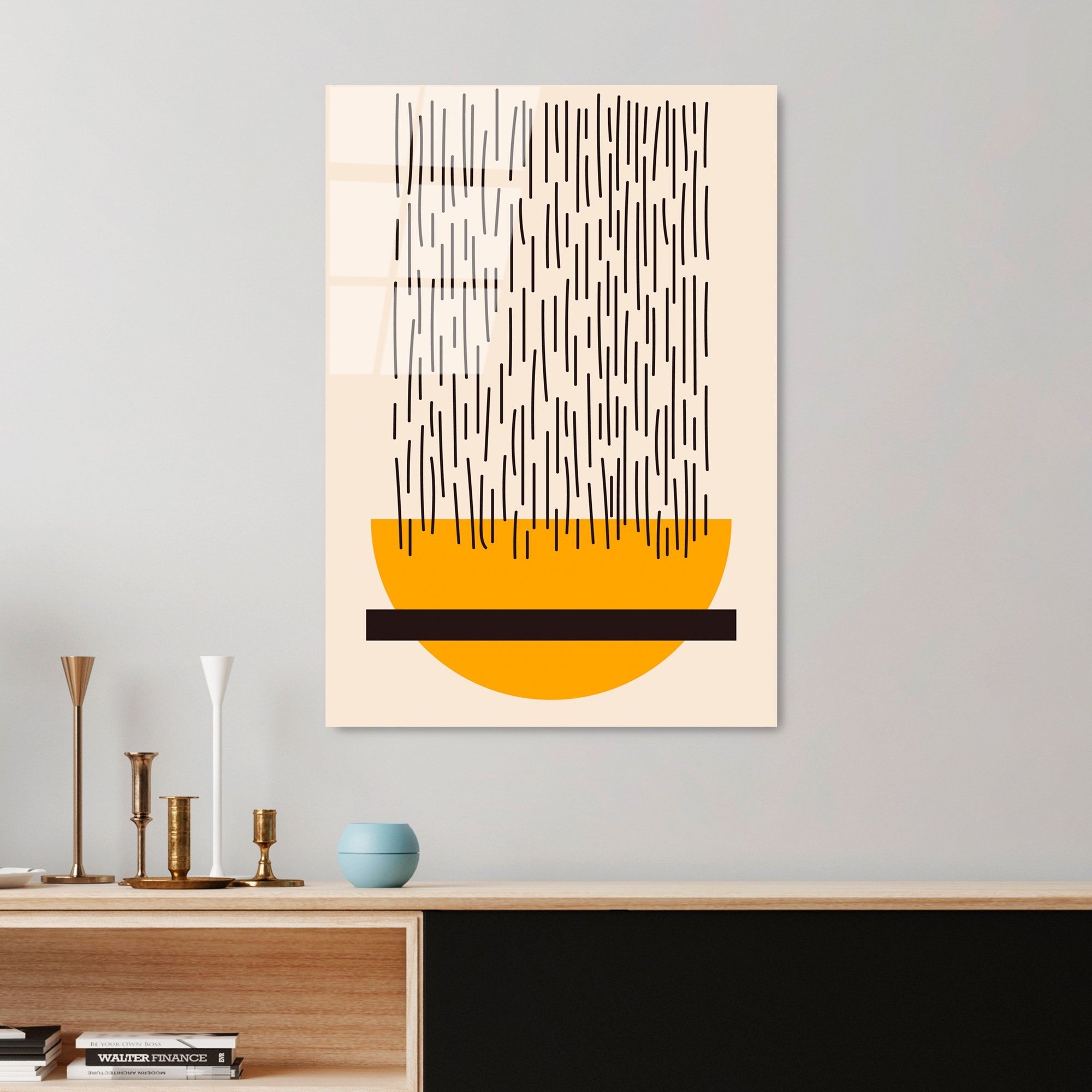 Quadro Decorativo em Vidro Temperado Multicolor UV-903 – 45 x 65 cm (4 mm)