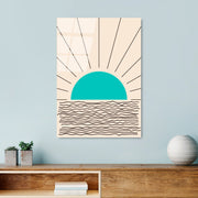 Quadro Decorativo em Vidro 100% Temperado UV-904, 45 x 65 cm, Multicolor (4 mm)