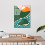 Quadro Decorativo em Vidro Temperado UV-911, Multicolor, 45 x 65 cm (4 mm)