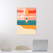 Quadro Decorativo em Vidro Temperado UV-913, 45 x 65 cm, Multicolorido, 4 mm