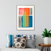 Quadro Decorativo em Vidro Temperado UV-918, Multicolor, 45 x 65 cm, 4 mm