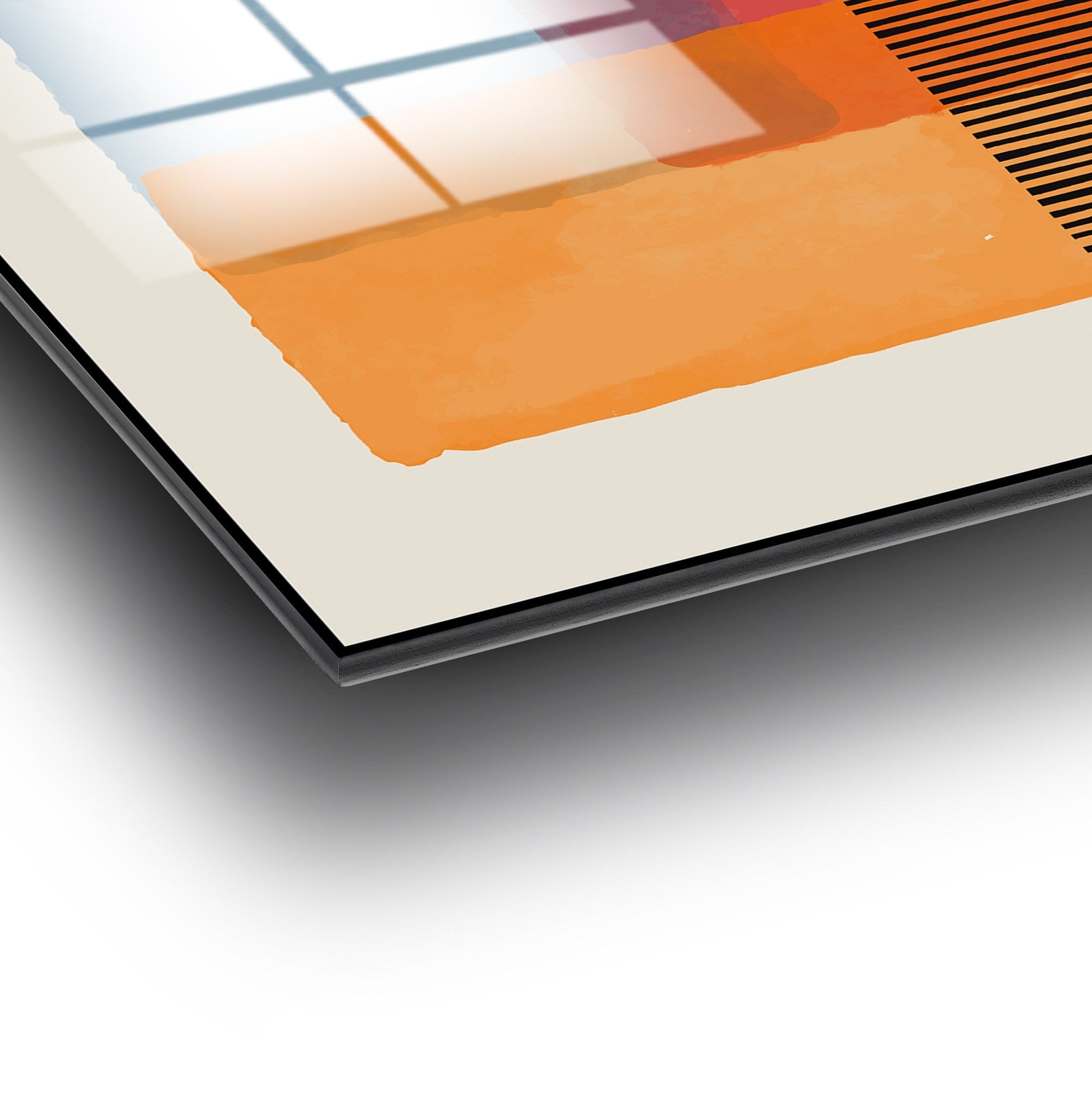 Quadro Decorativo em Vidro Temperado UV-919, Multicolor, 45 x 65 cm, 4 mm