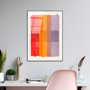 Quadro Decorativo em Vidro Temperado UV-921 — Multicolor — 45 x 65 cm — Espessura 4 mm