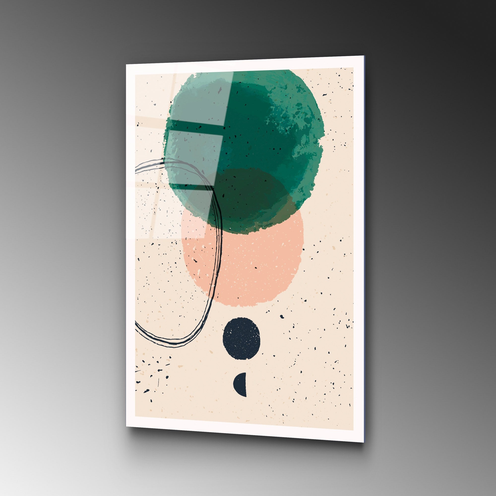 Quadro Decorativo em Vidro Temperado UV-924, 45 x 65 cm, Multicolor – 100% Vidro Temperado (4 mm)