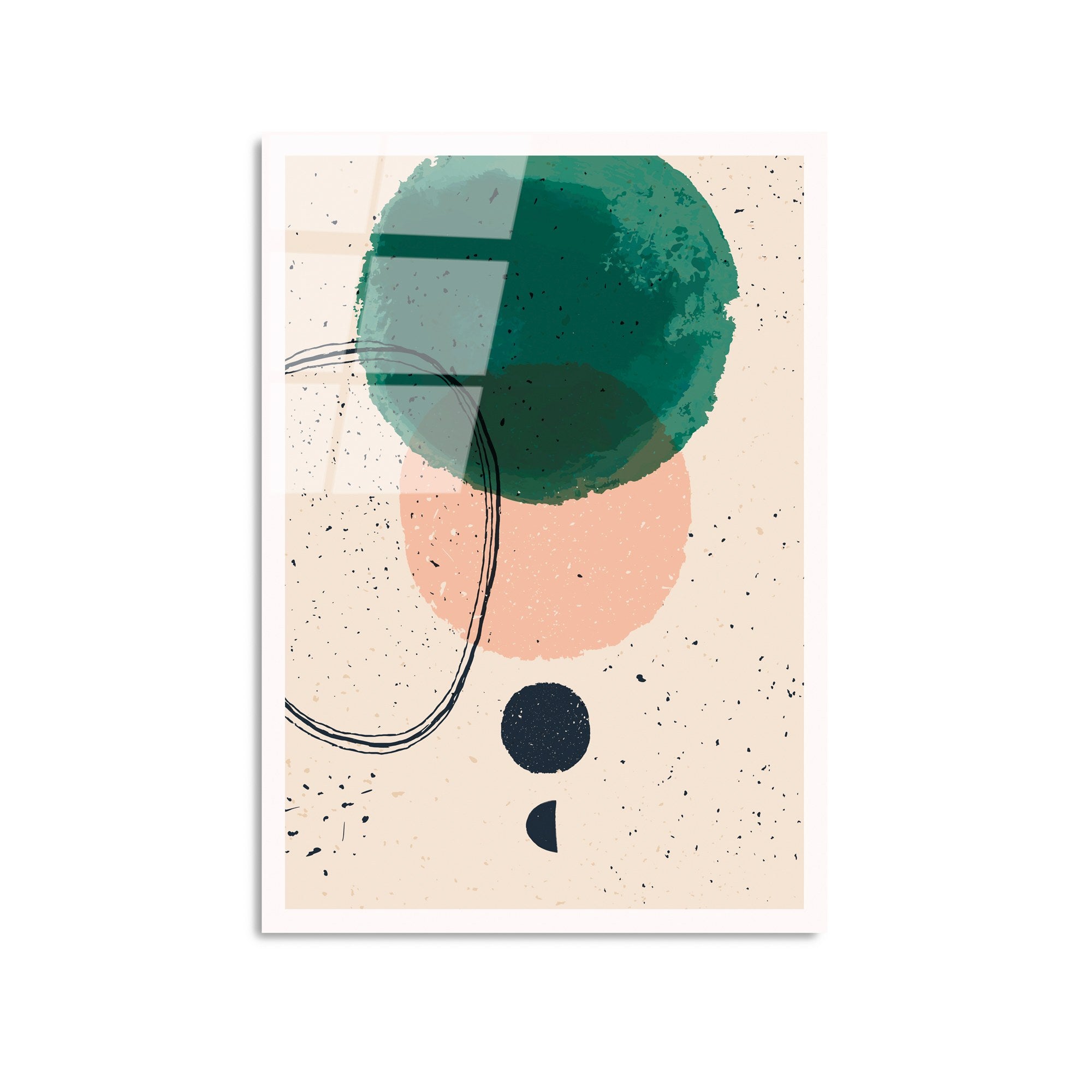 Quadro Decorativo em Vidro Temperado UV-924, 45 x 65 cm, Multicolor – 100% Vidro Temperado (4 mm)