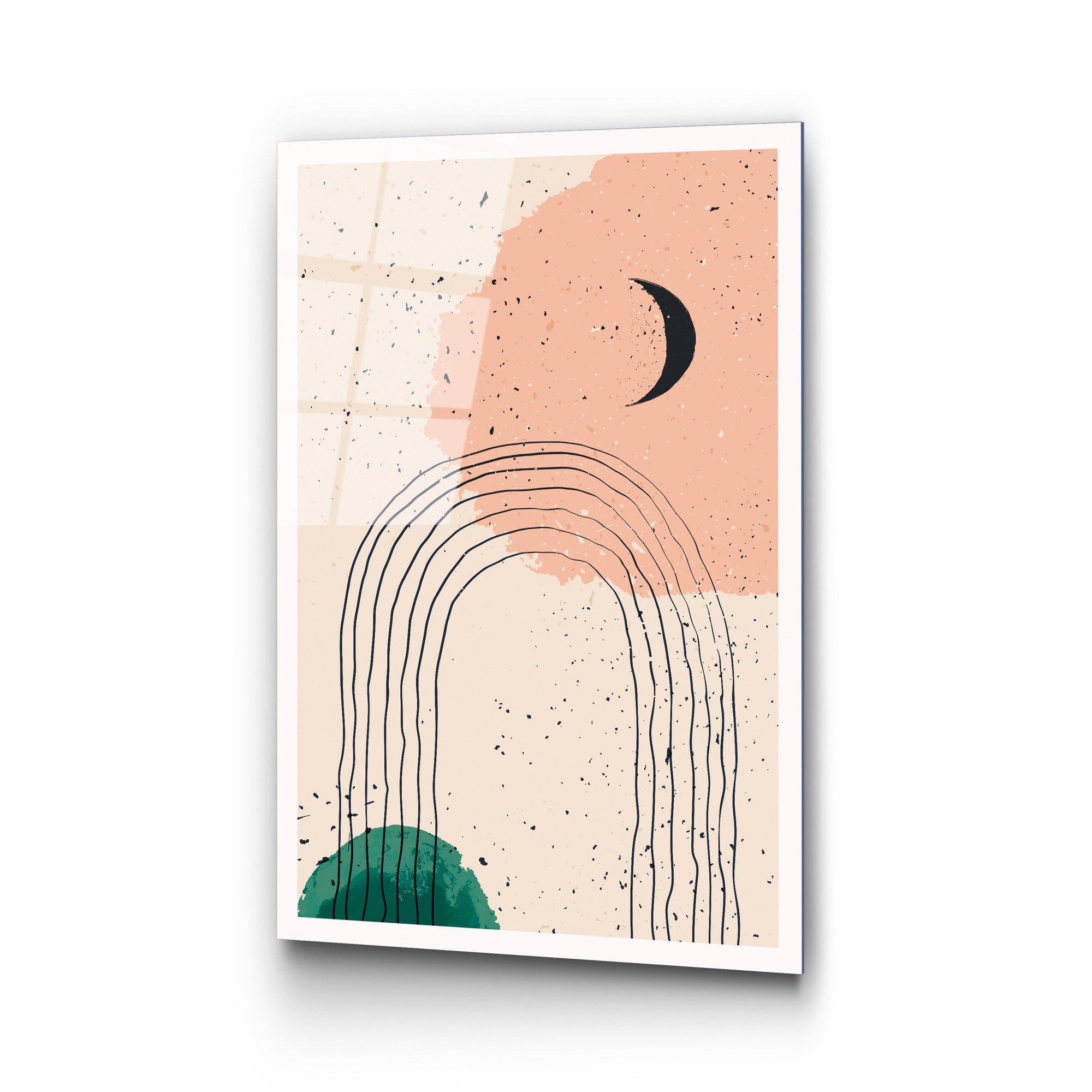 Quadro Decorativo em Vidro Temperado UV-925 (4 mm), Multicolor, 45 x 65 cm