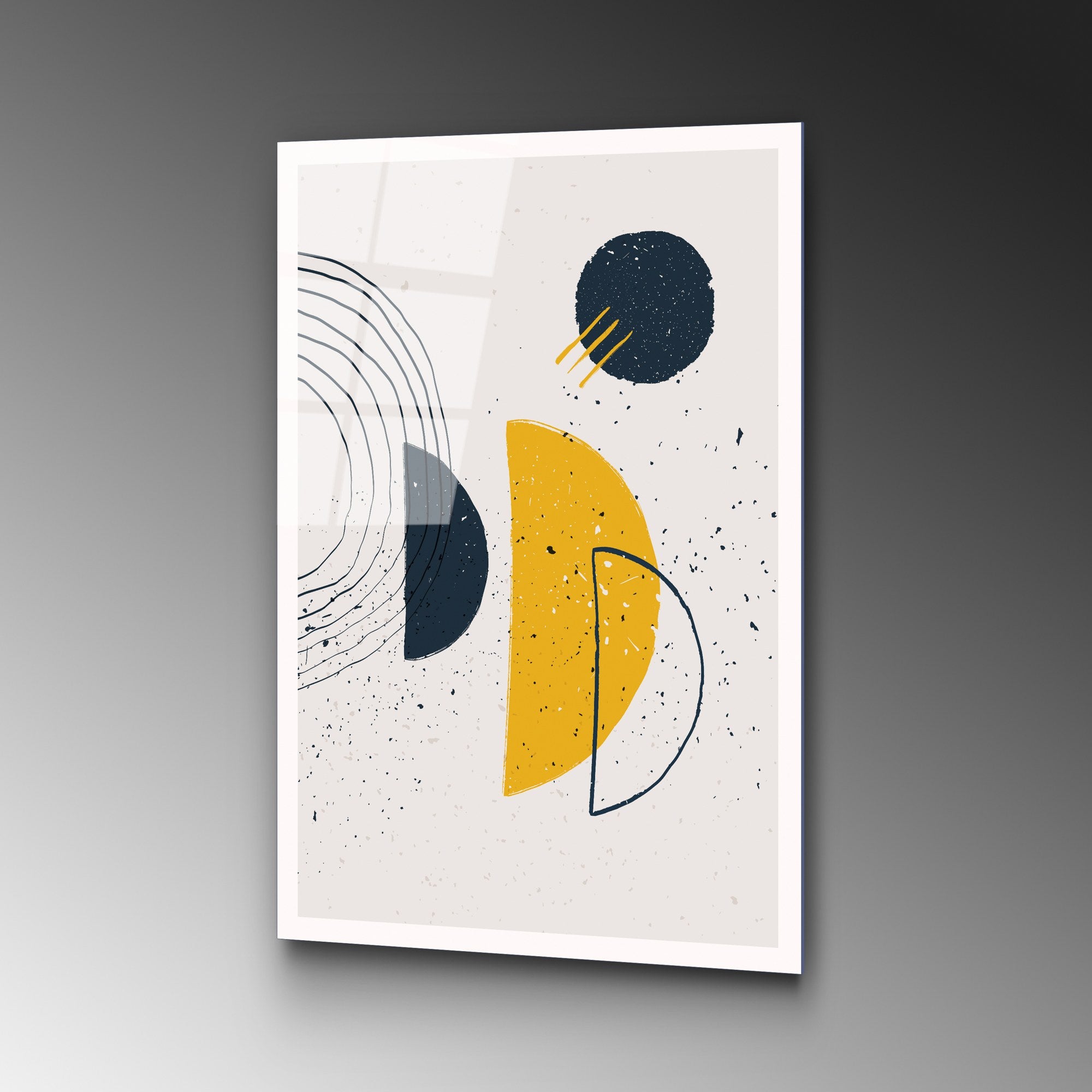 Quadro Decorativo em Vidro Temperado UV-928, Multicolor, 45 x 65 cm (4 mm)