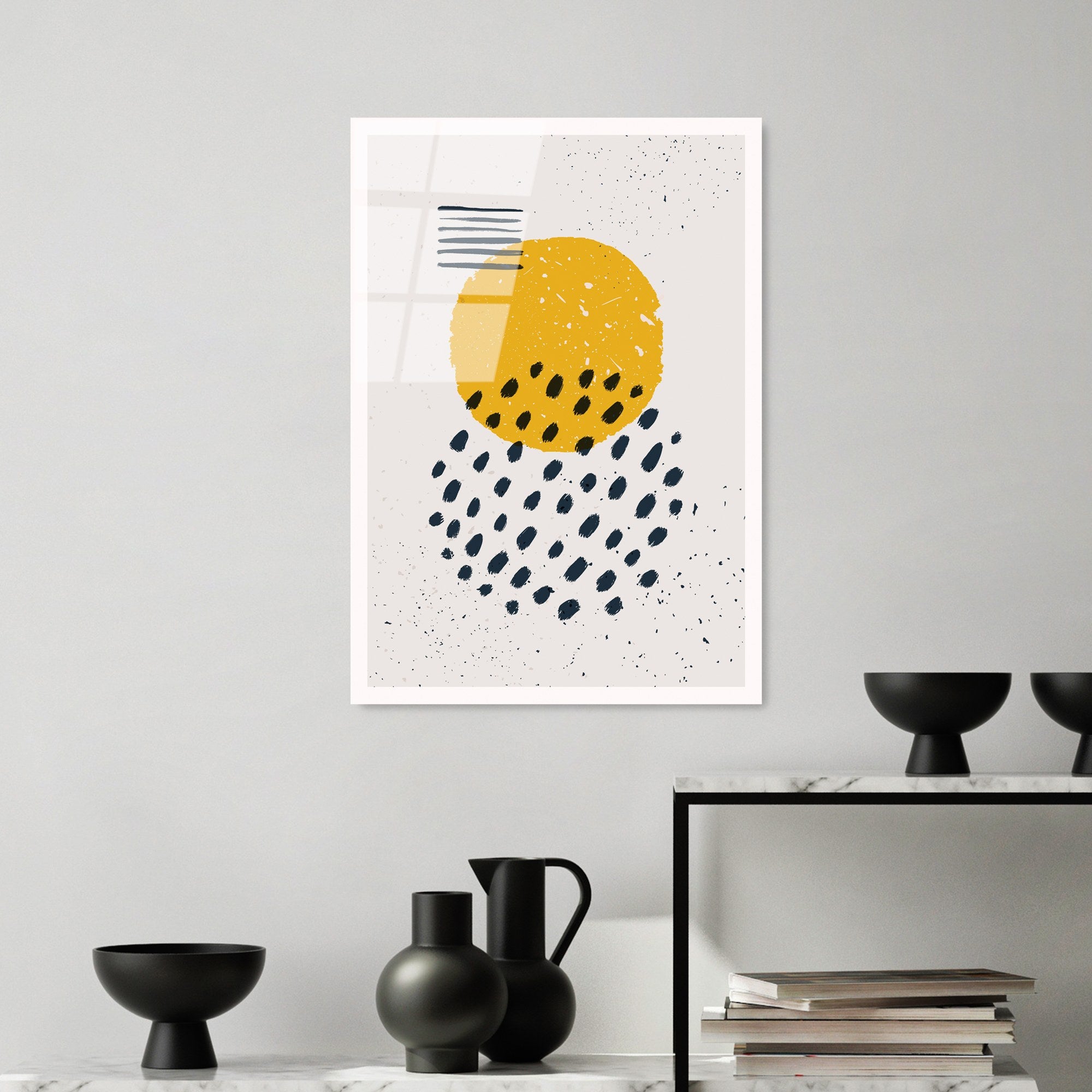 Quadro Decorativo em Vidro Temperado 4 mm Multicolor 45 x 65 cm | UV-929