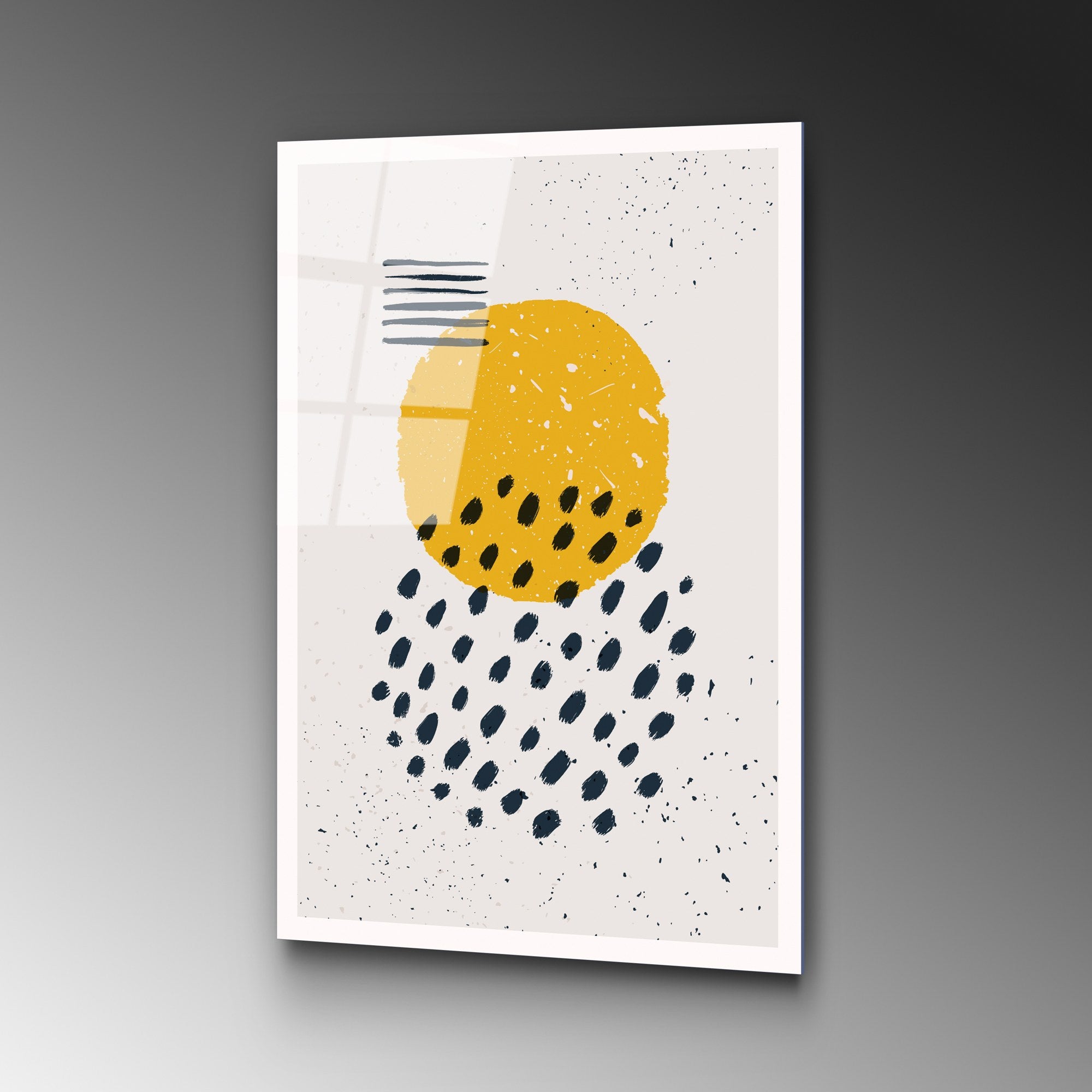 Quadro Decorativo em Vidro Temperado 4 mm Multicolor 45 x 65 cm | UV-929